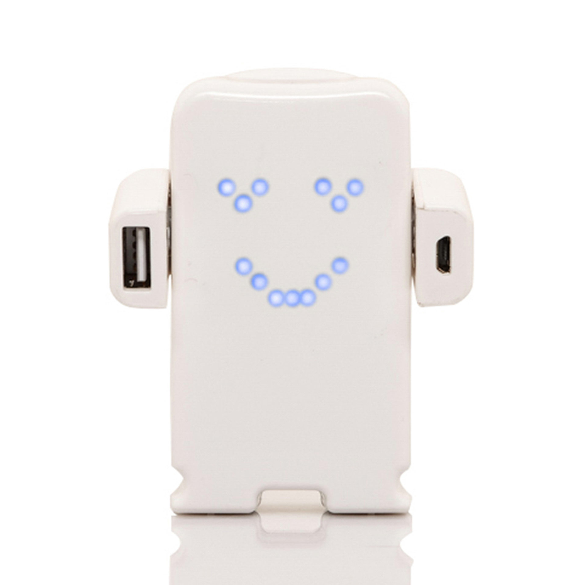 Power bank con indicatore di carica Mr Happy, , large