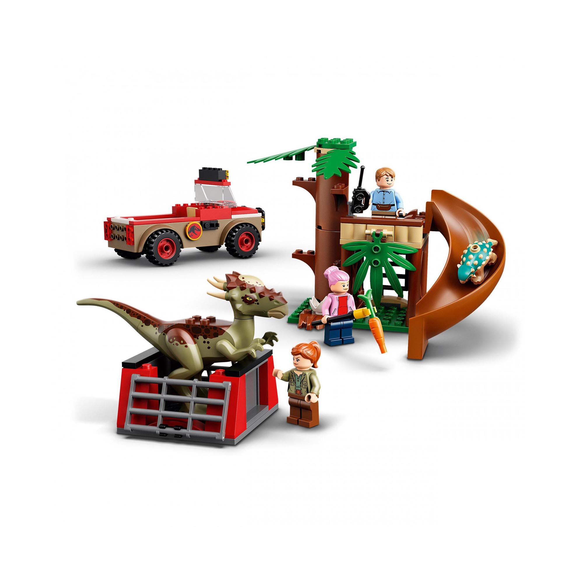 LEGO Jurassic World La Fuga del Dinosauro Stygimoloch, Giochi per Bambini di 4 A 76939, , large