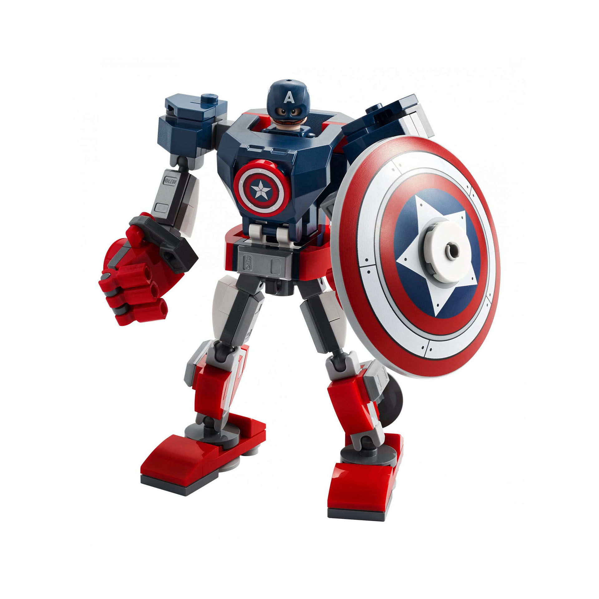 Armatura mech di Capitan America 76168, , large