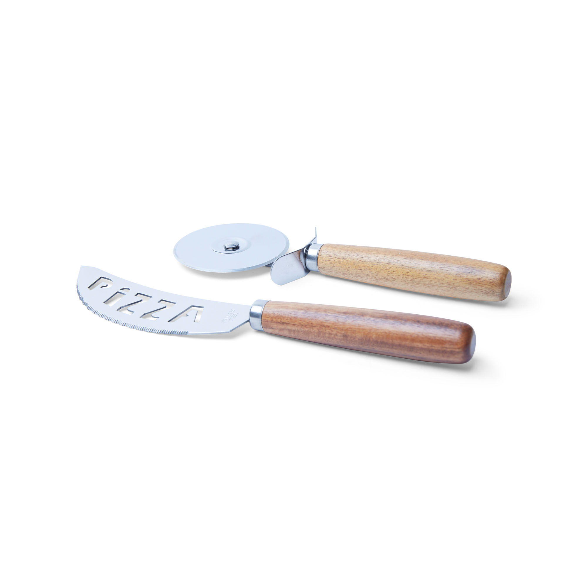 Set 2 accessori per taglio pizza, , large