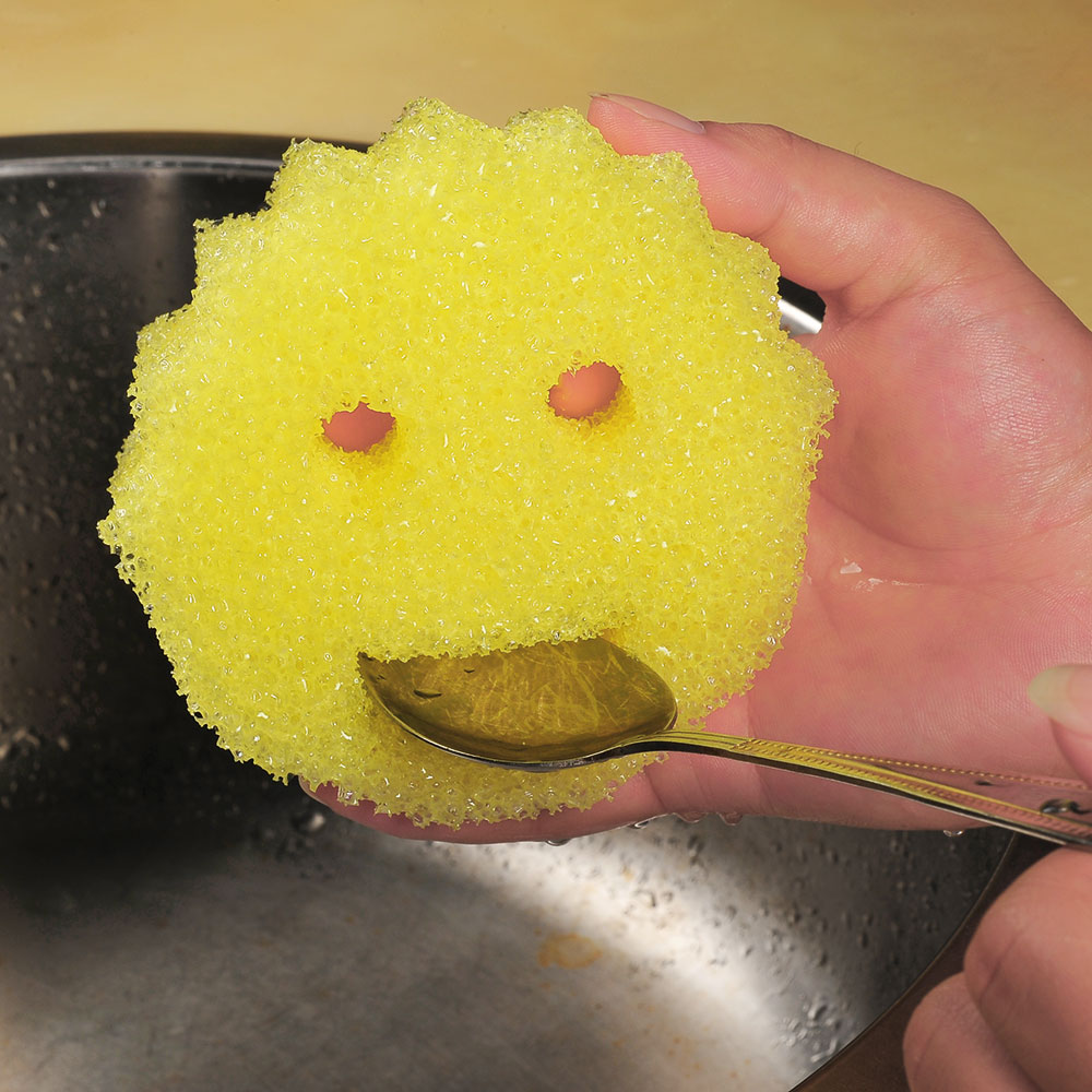 Spugne abrasive Smile, set 2 pezzi, , large