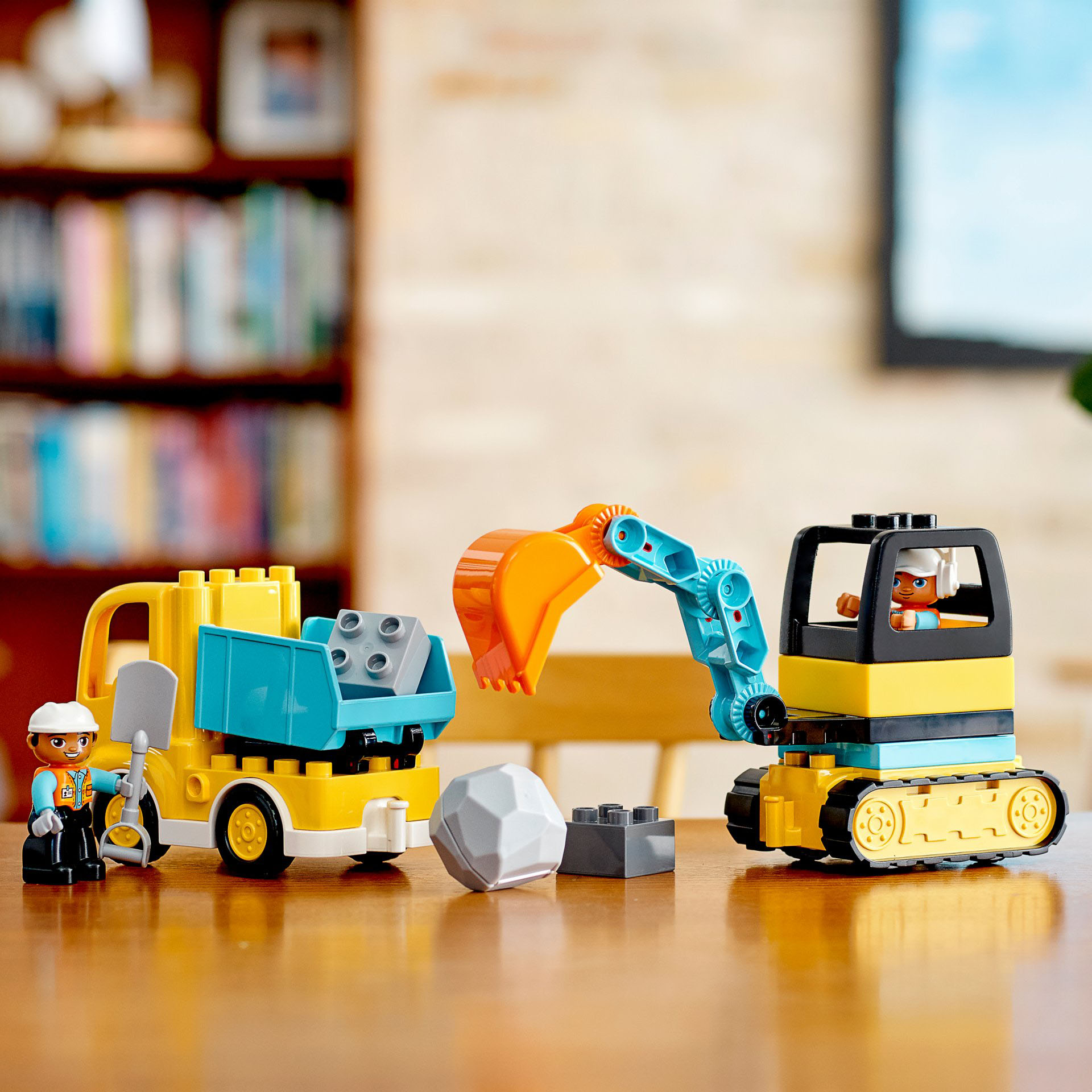 LEGO Duplo Camion e scavatore cingolato 10931, , large