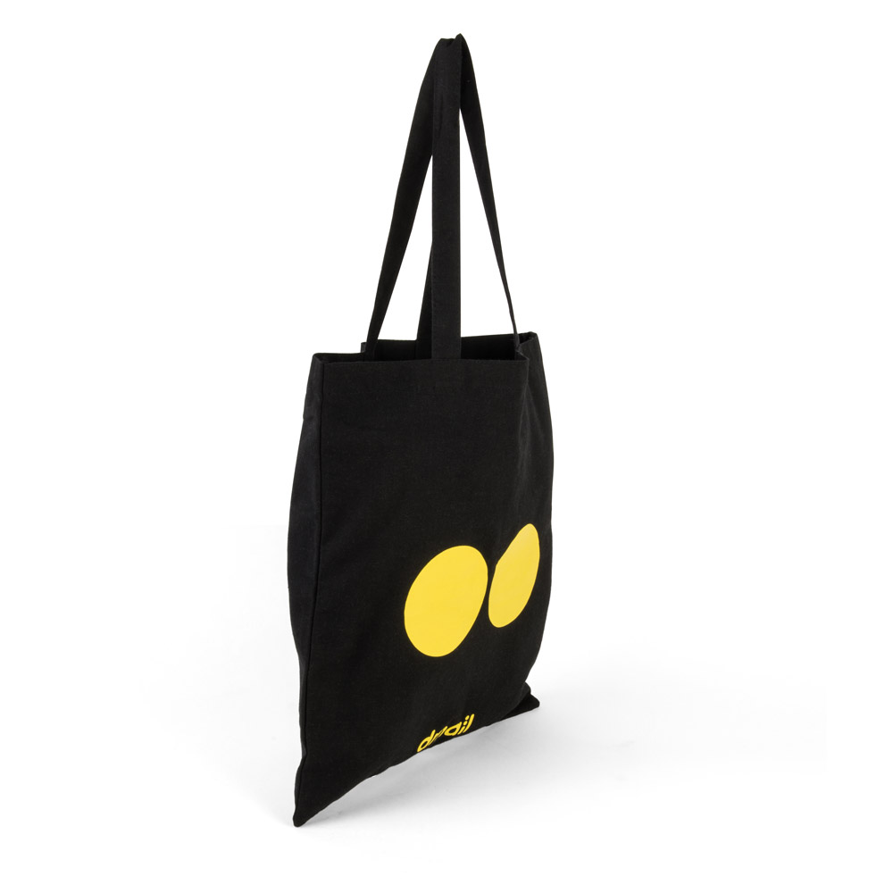 Borsa shopper in canvas dmail, , large