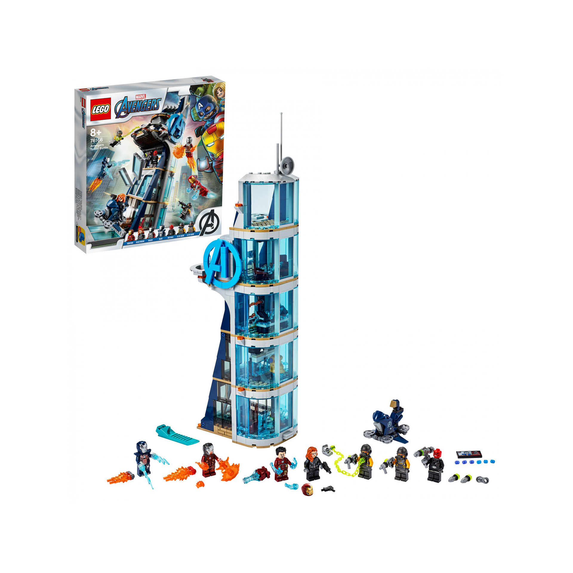 Battaglia sulla torre degli Avengers 76166, , large