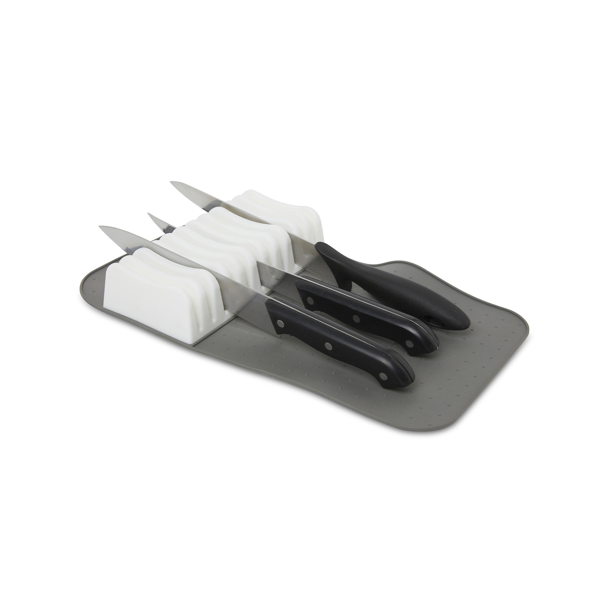 Tappetino con porta coltelli da cassetto, , large