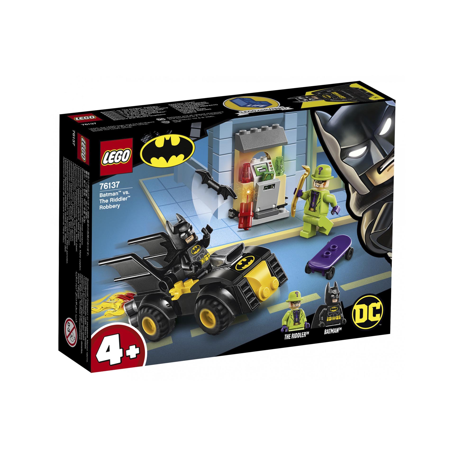 Batman e la rapina dell'Enigmista 76137, , large