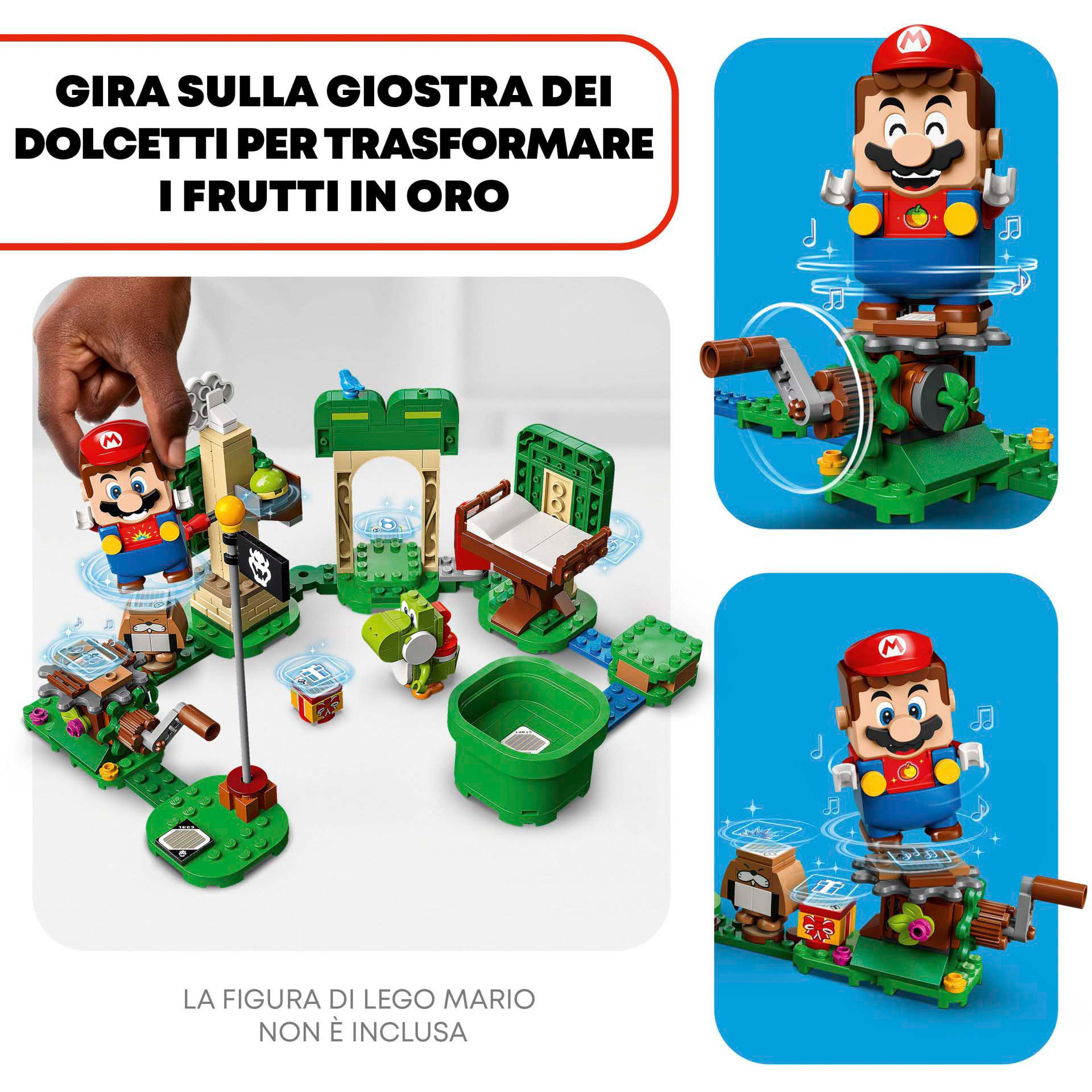 LEGO 71406 Super Mario Pack Espansione Casa dei Regali di Yoshi, Gioco da Collez 71406, , large