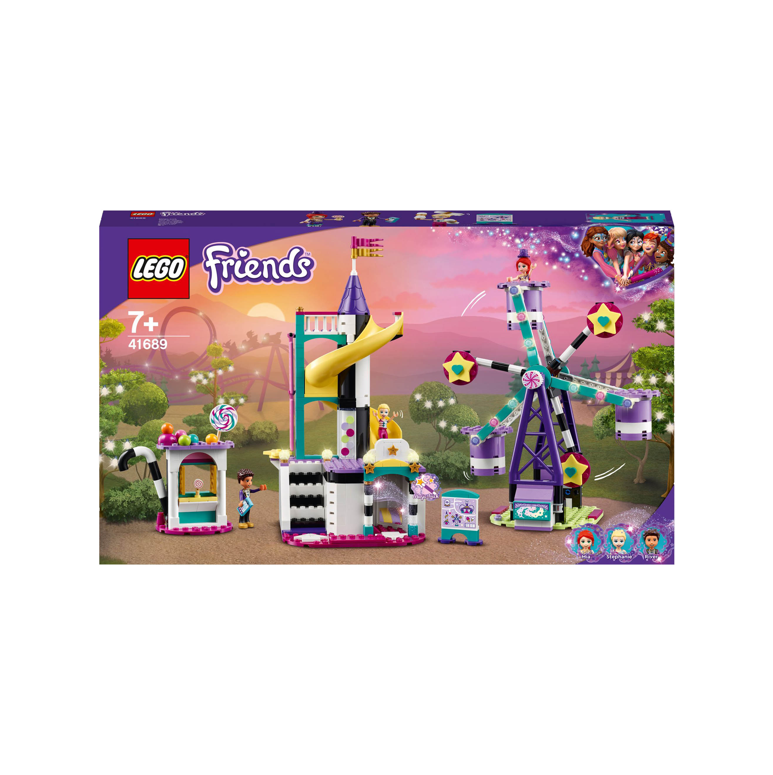 LEGO Friends La Ruota Panoramica e lo Scivolo Magici, Costruzioni per Bambini a  41689, , large