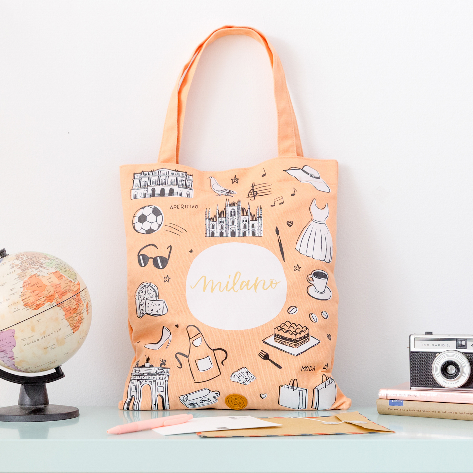 Tote Bag Lovely Streets - Milano, , large