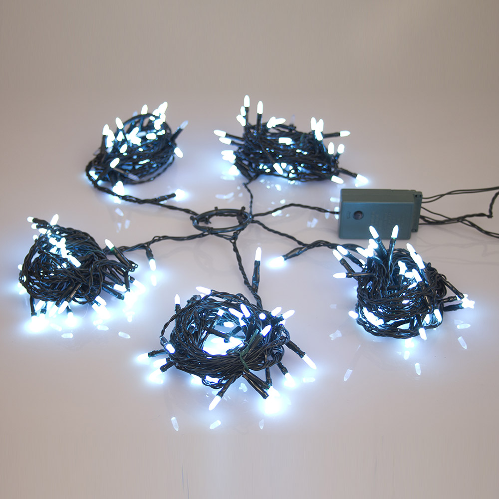 Luci Metti-facile Per Albero Di Natale - 220 Led Bianchi, , large