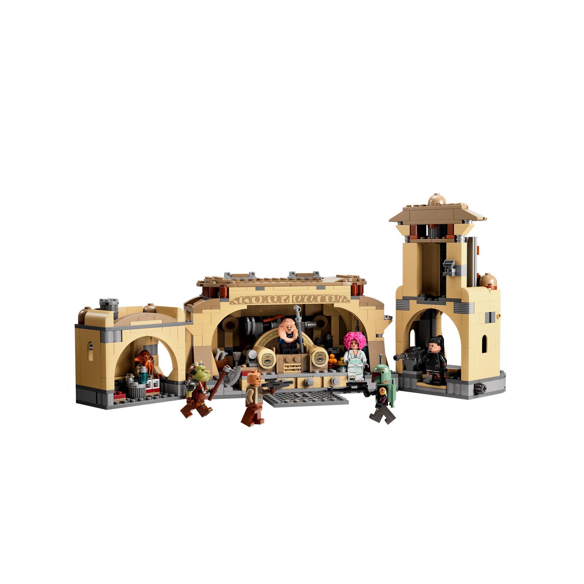 LEGO 75326 Star Wars La Sala del Trono di Boba Fett, Palazzo di Jabba con 7 Mini 75326, , large