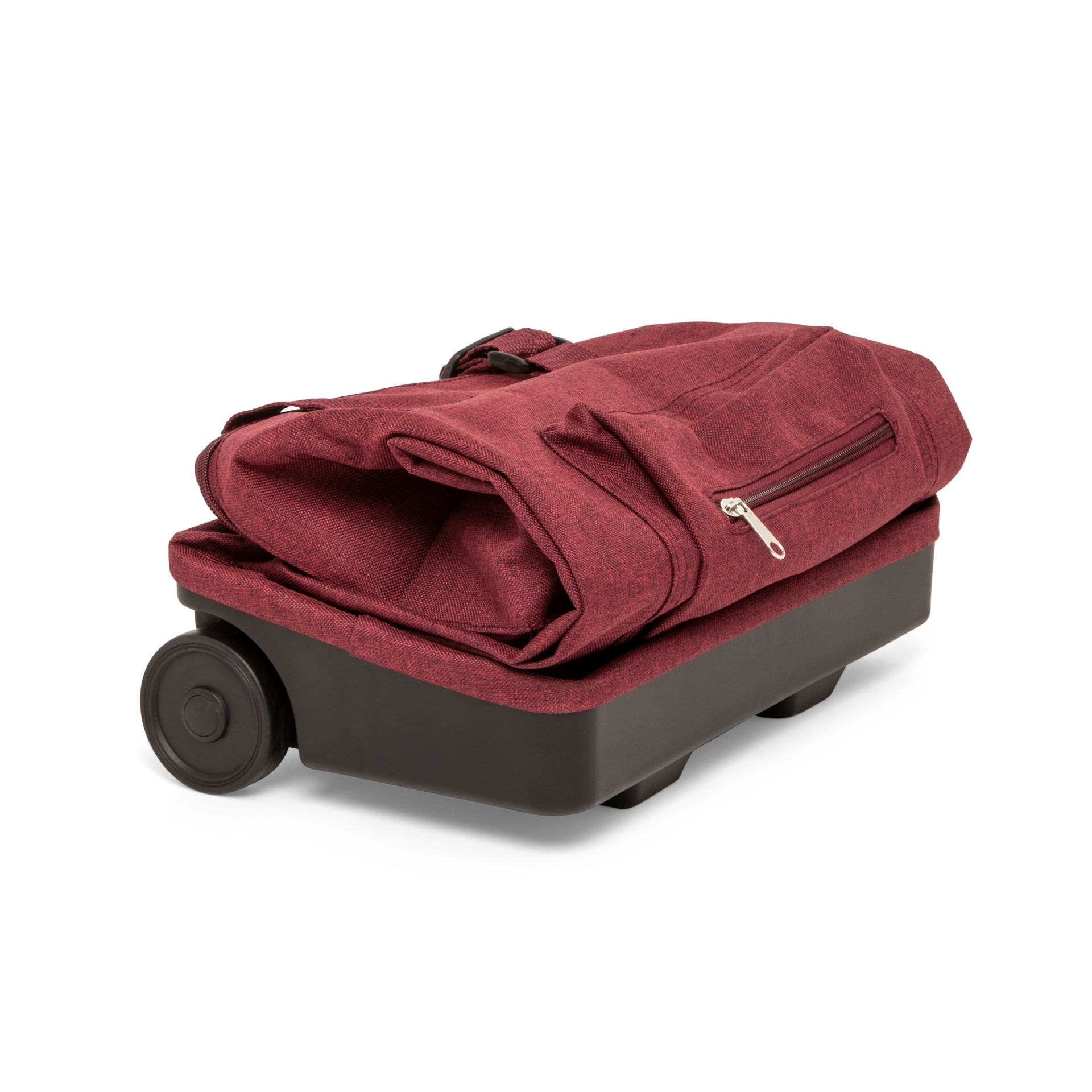 Trolley pieghevole per la spesa - Rosso, rosso, large