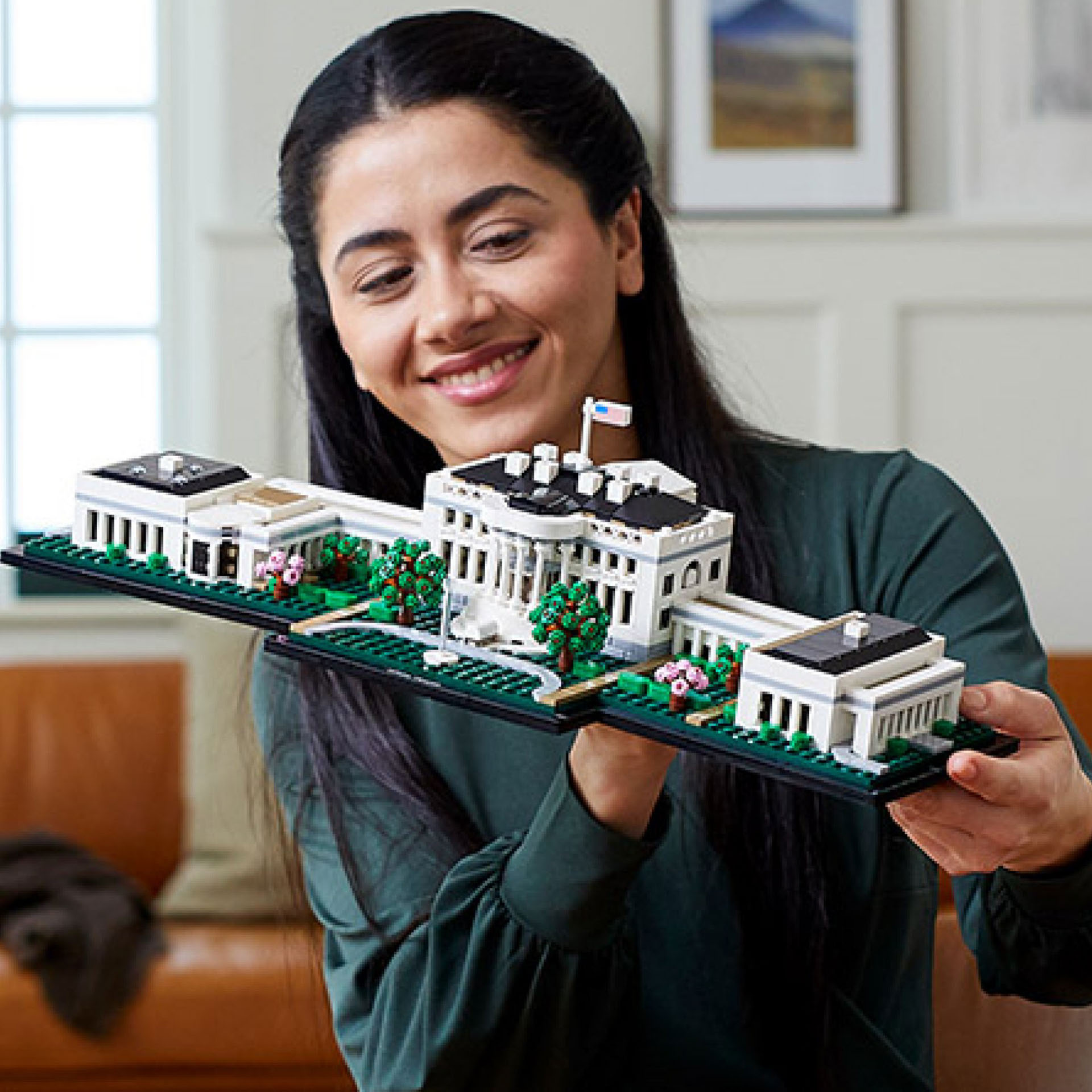 LEGO Architecture La Casa Bianca, Collezione Monumenti per Adulti, Idea Regalo d 21054, , large