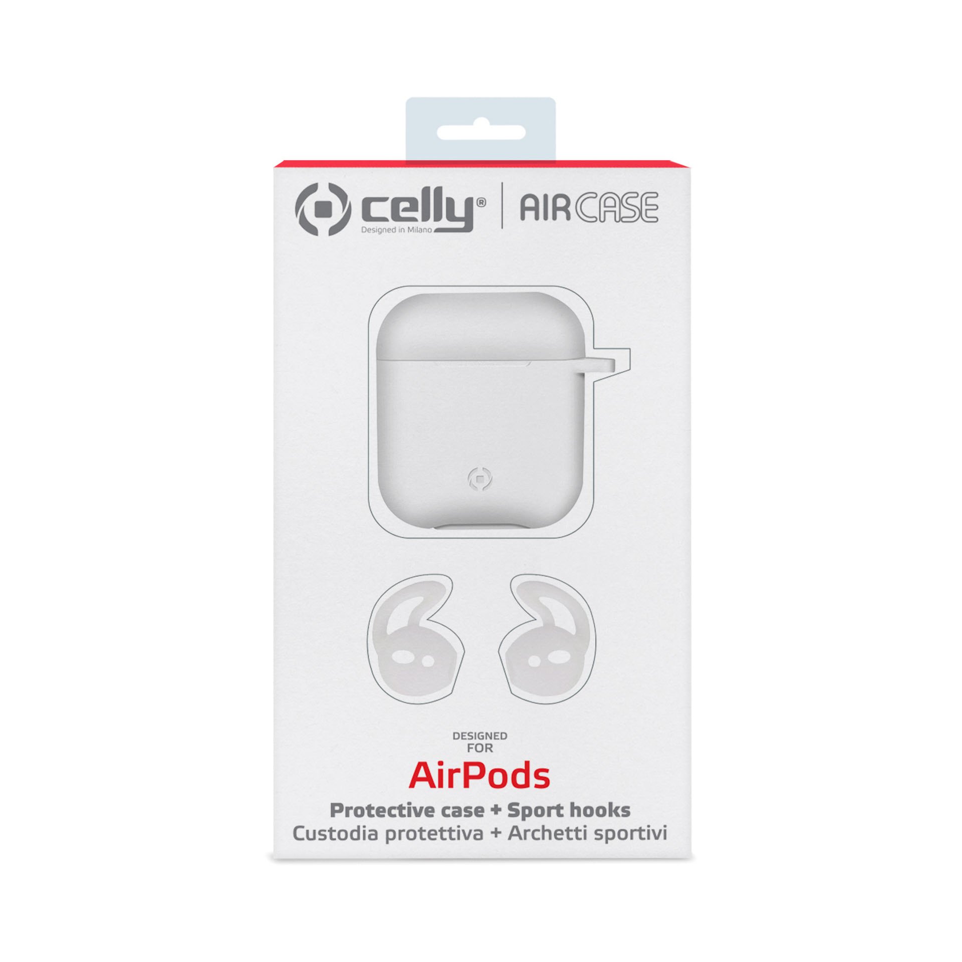 Custodia auricolari AirPods - Celly, , large
