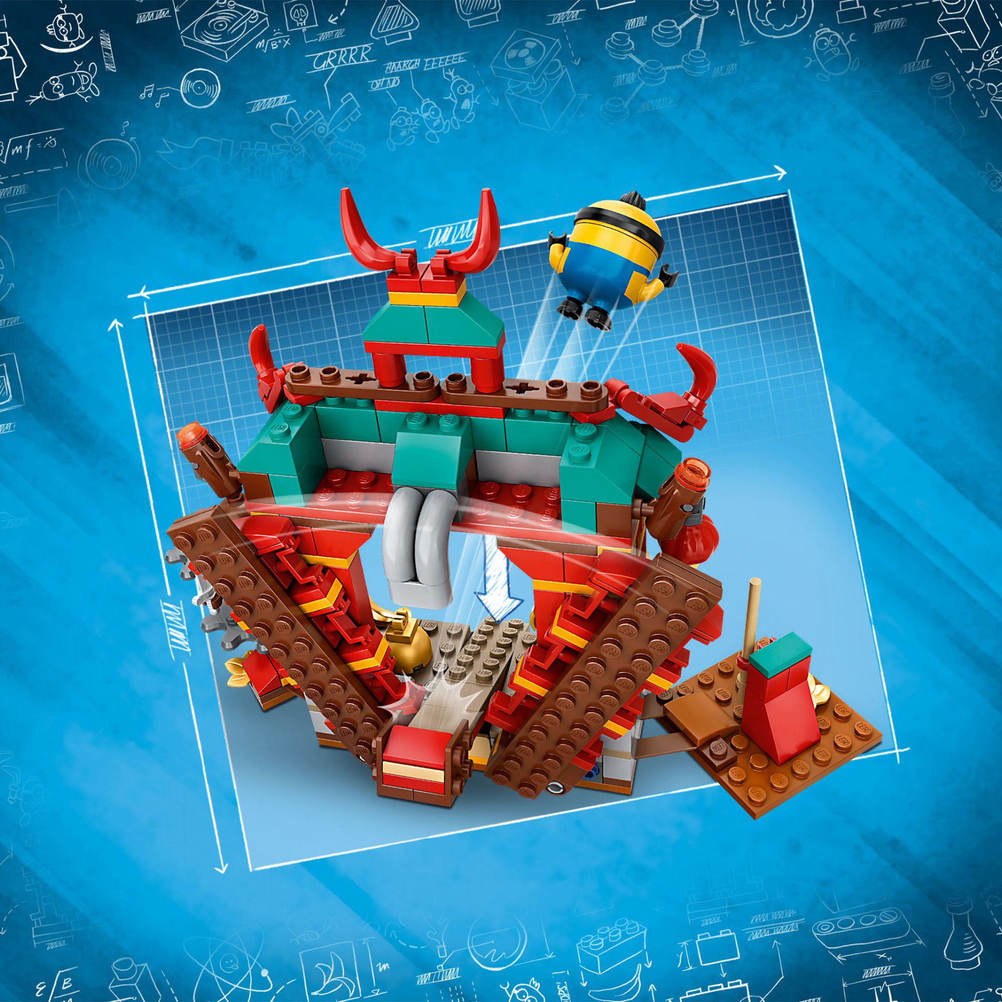La battaglia Kung Fu dei Minions 75550, , large