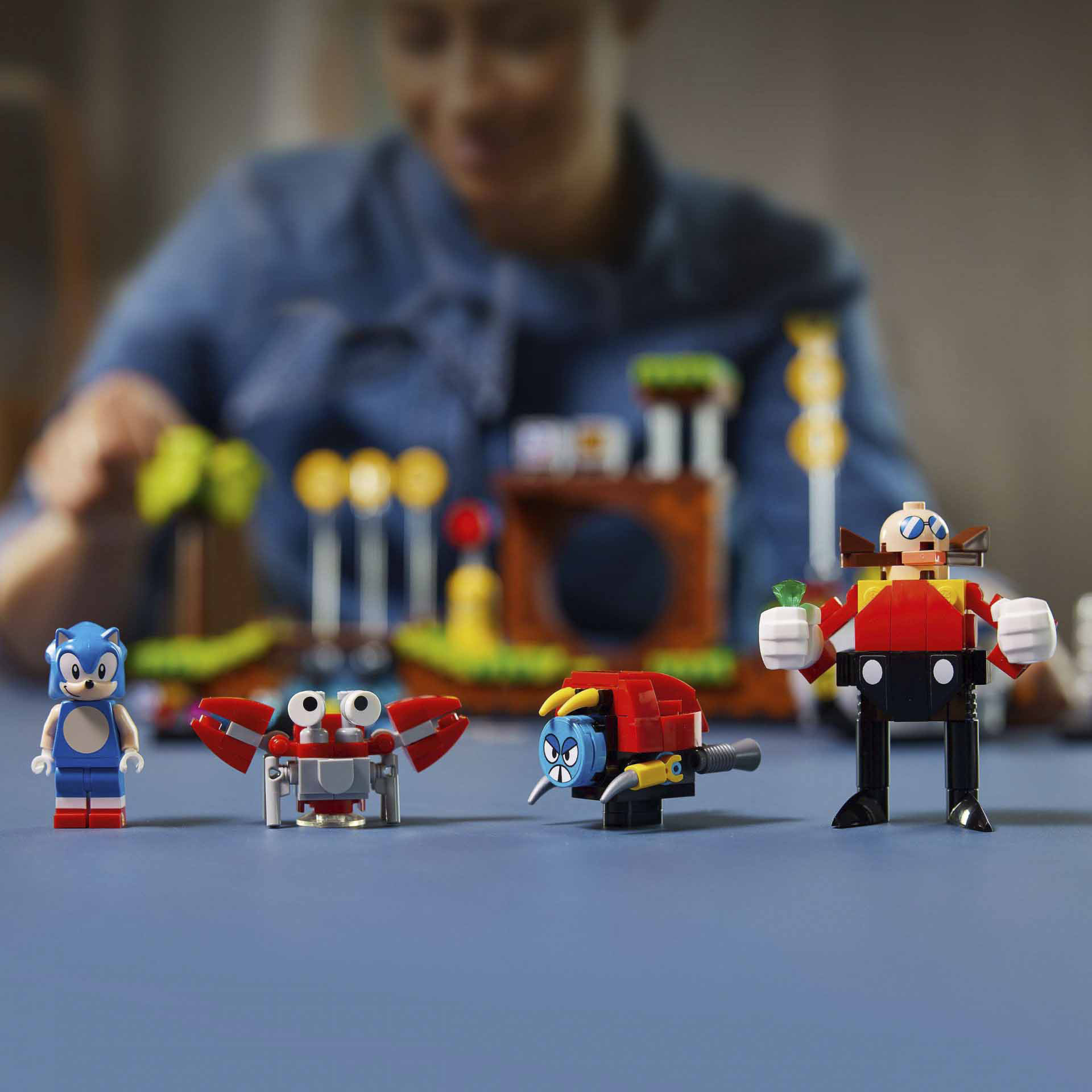 LEGO Ideas Sonic the Hedgehog - Green Hill Zone, Modello da Costruire per Adulti 21331, , large