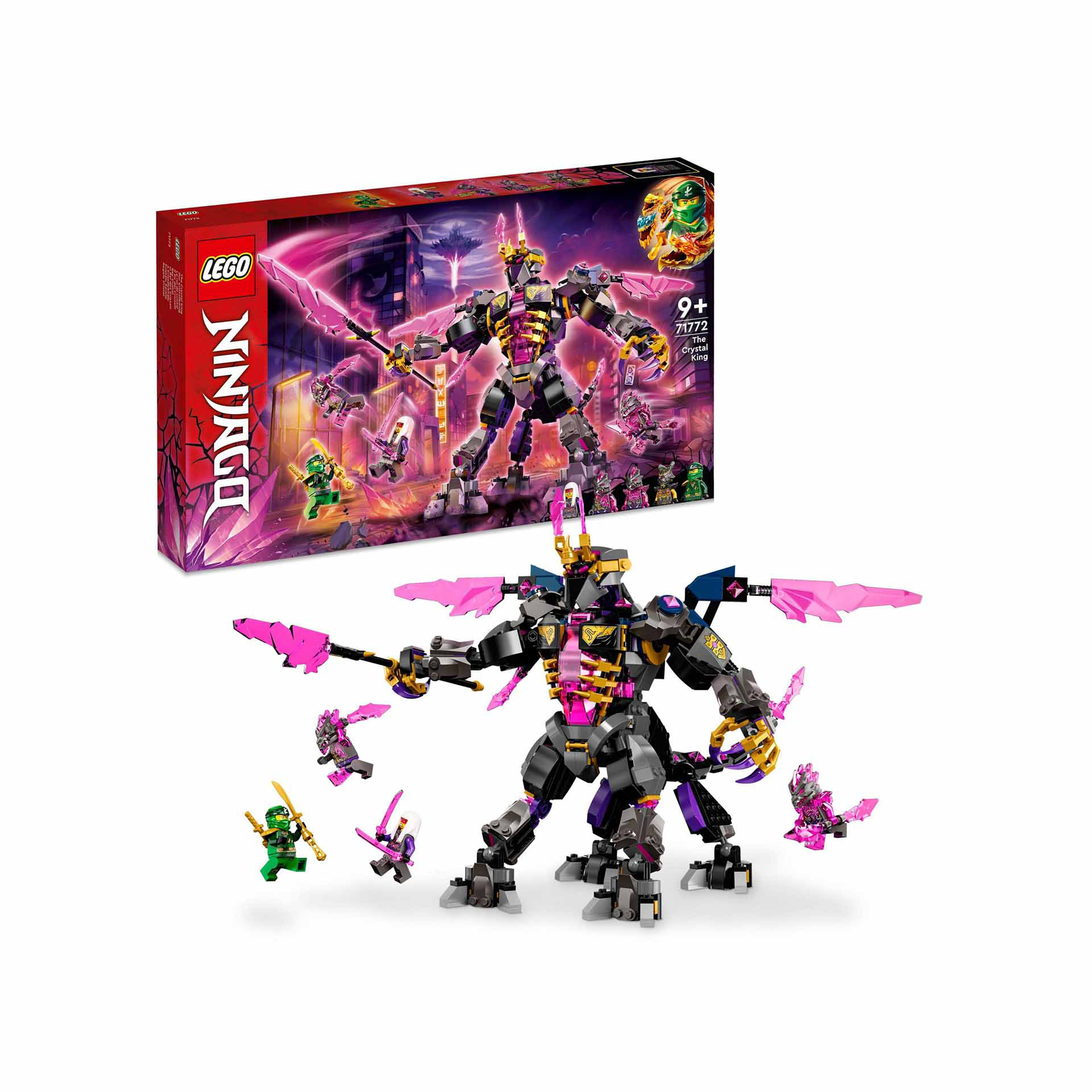 LEGO Ninjago Il Re dei Cristalli, Set Serie TV Crystallized con Action Figure e 71772, , large