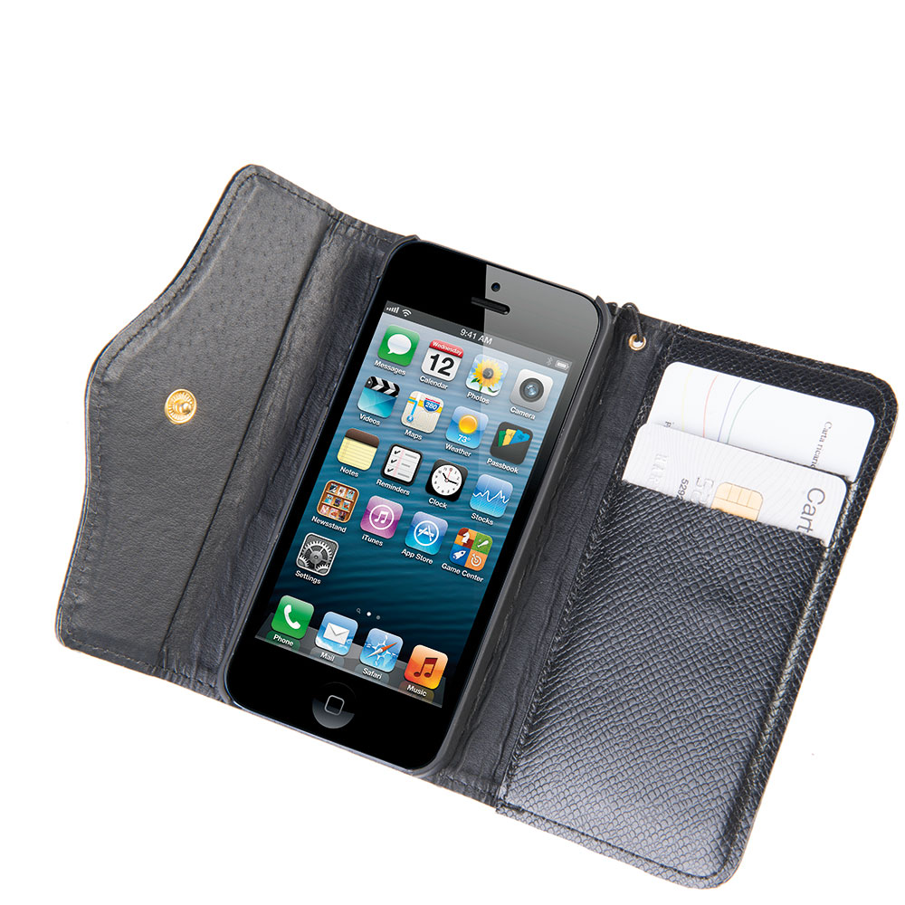 Cover con porta-tessere e banconote