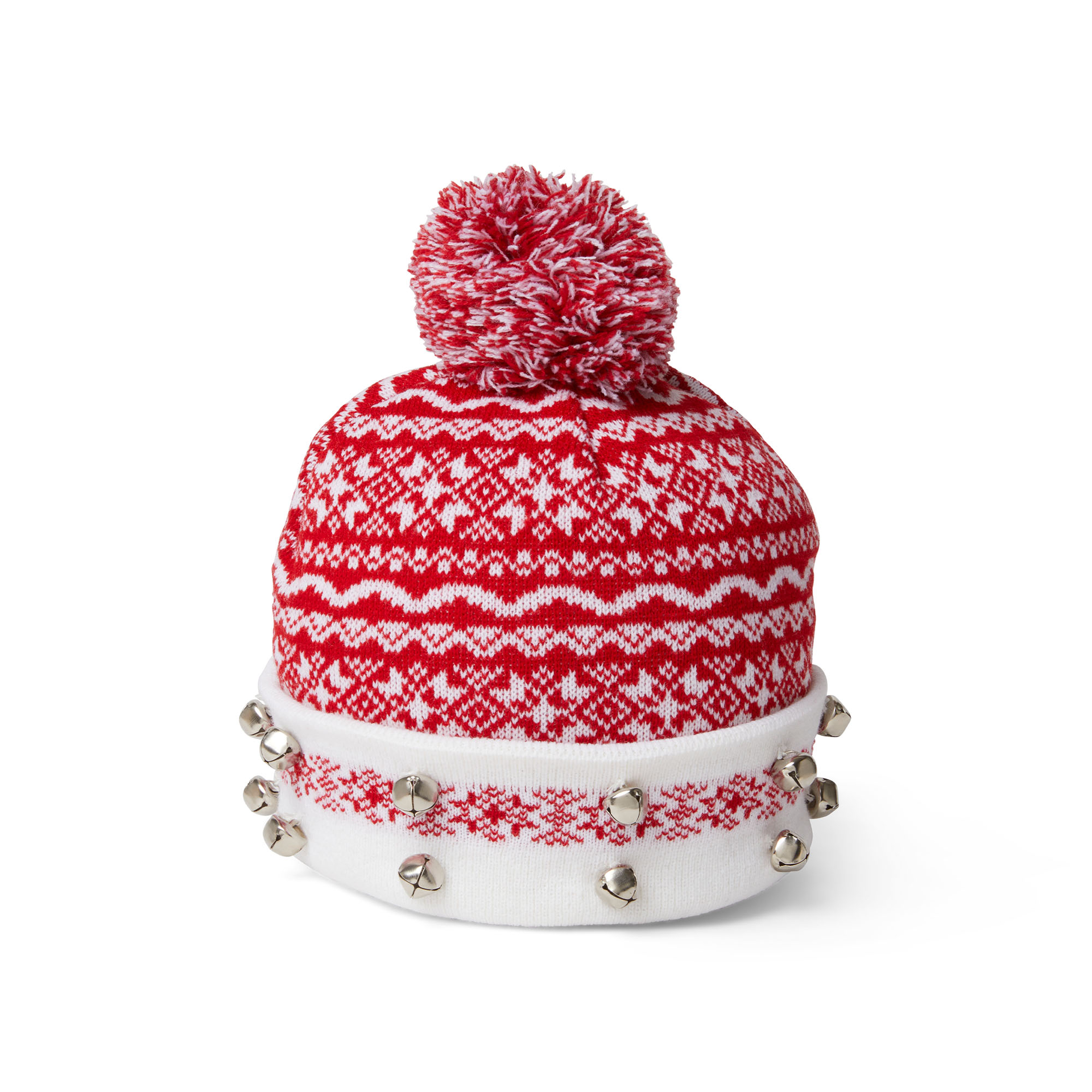 Cappello Natalizio Con Trecce Per Donna - Colore Bianco (Boland 13432)