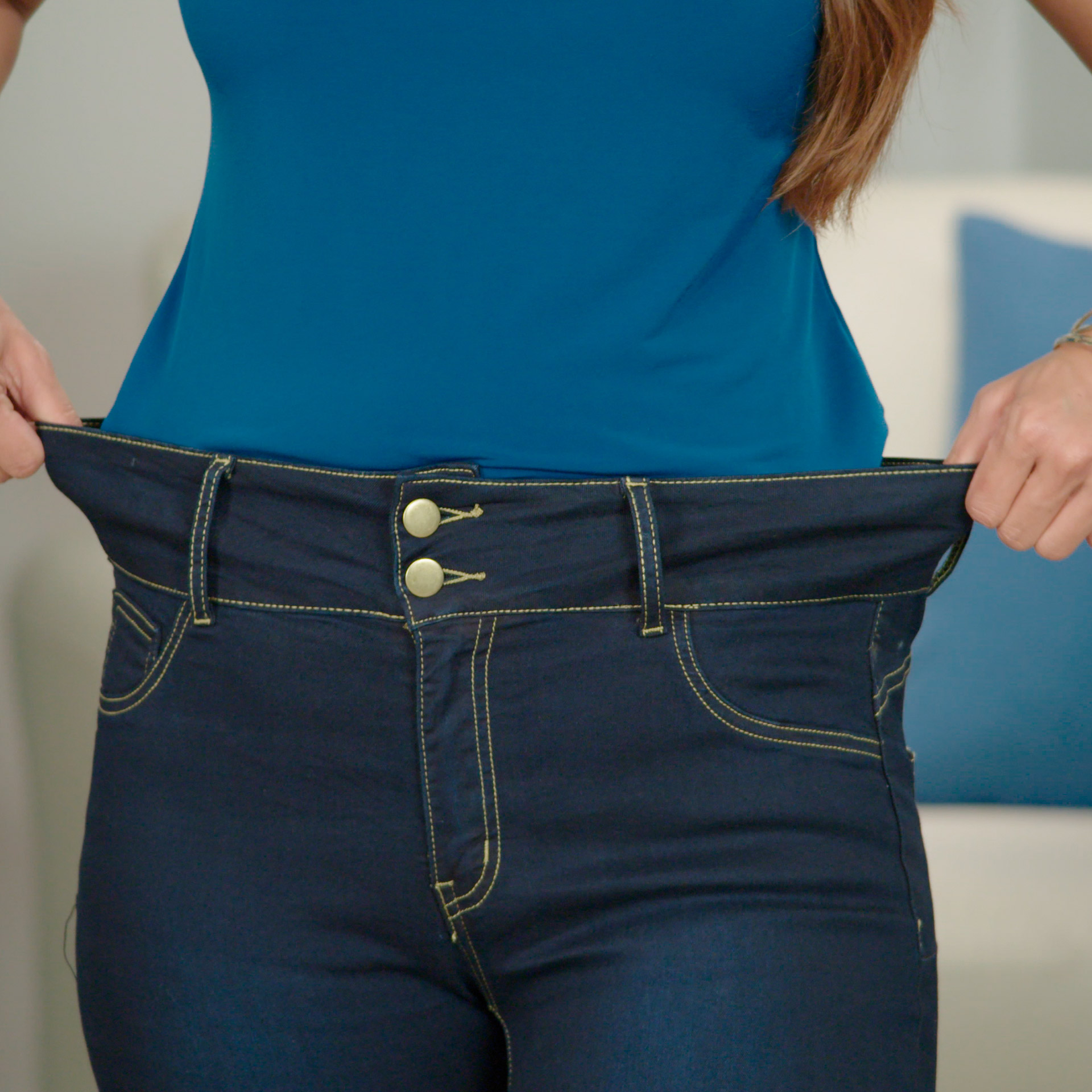 Visti in TV Jeans elasticizzati taglia s m, , large