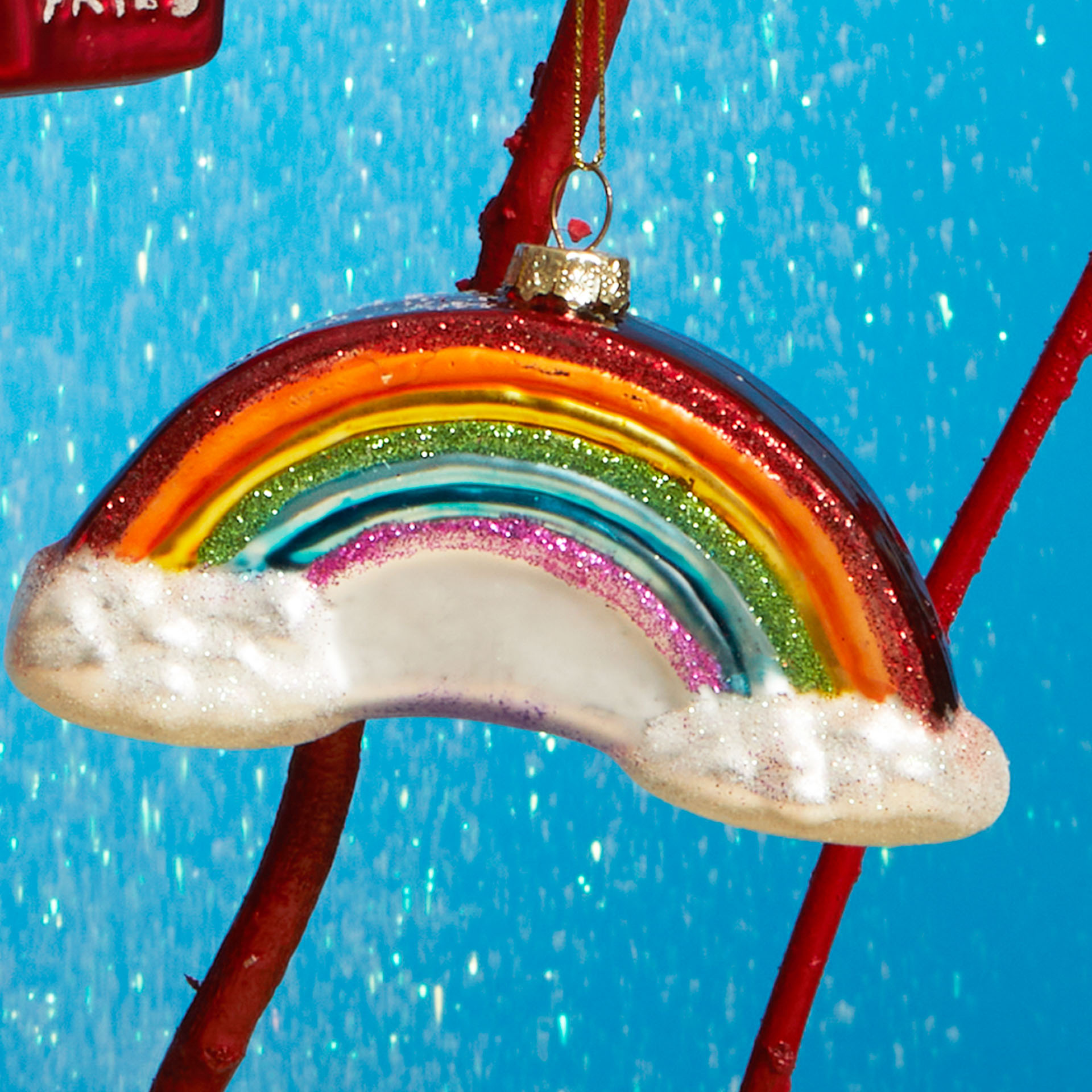 Decorazione in vetro Arcobaleno, , large