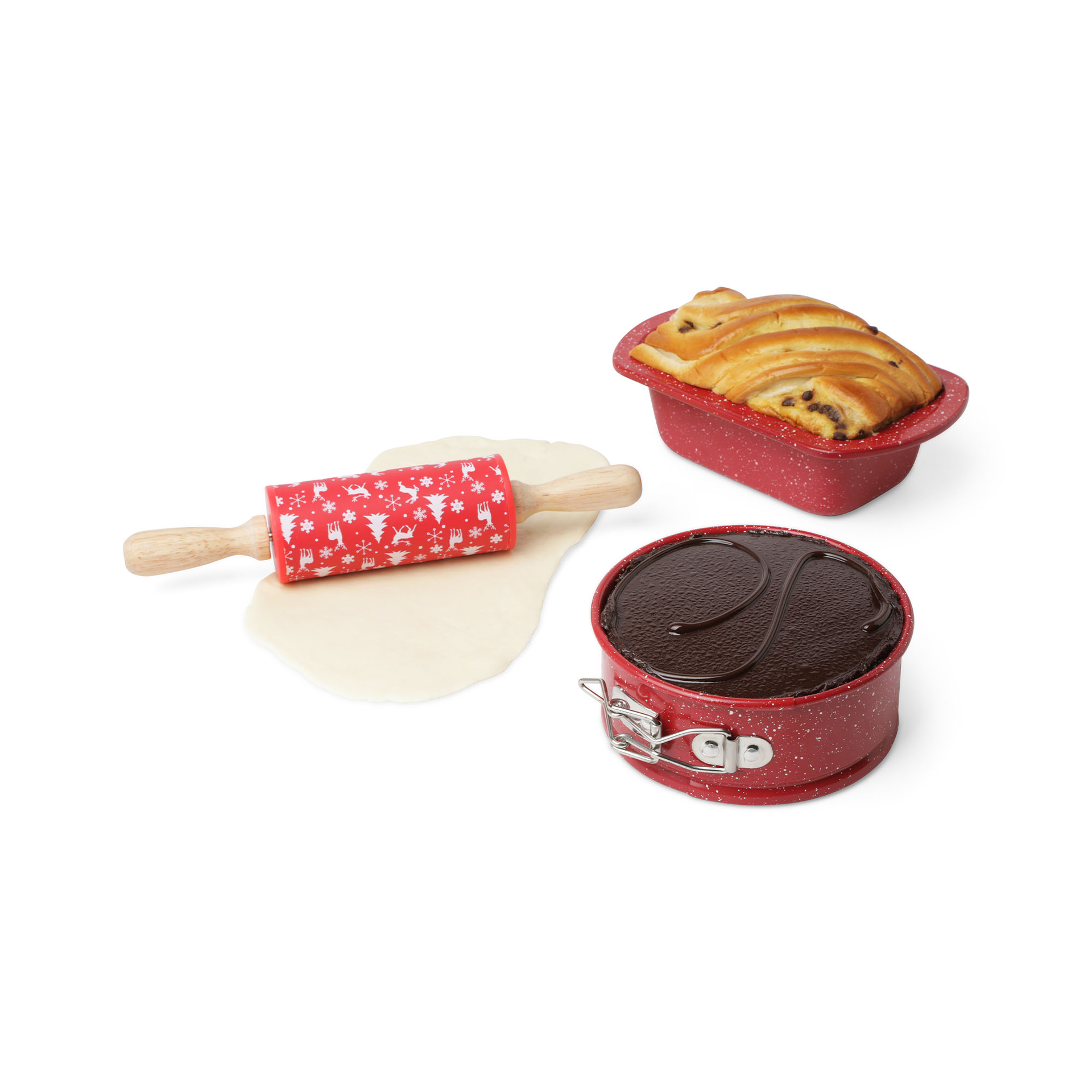 Set Da Cucina Natalizio Per Dolci, , large