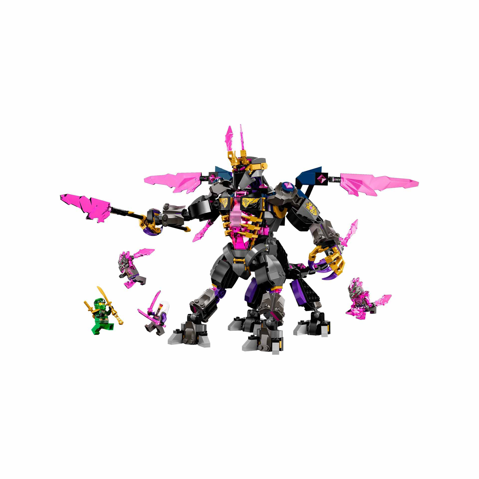 LEGO Ninjago Il Re dei Cristalli, Set Serie TV Crystallized con Action Figure e 71772, , large