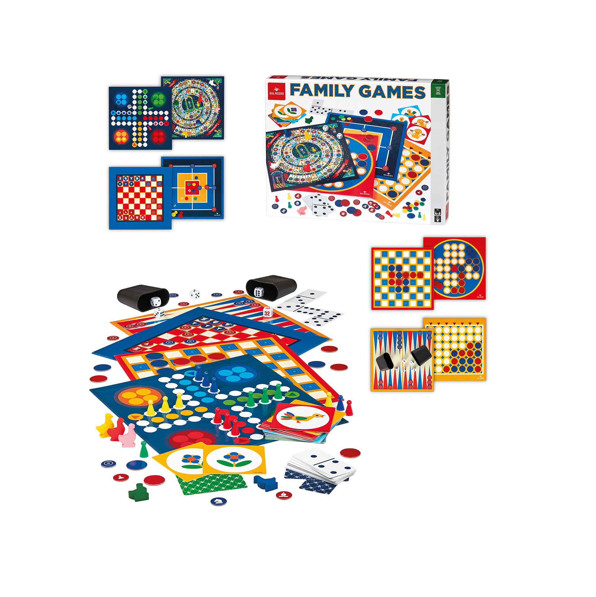 Dal Negro Giochi family games, , large