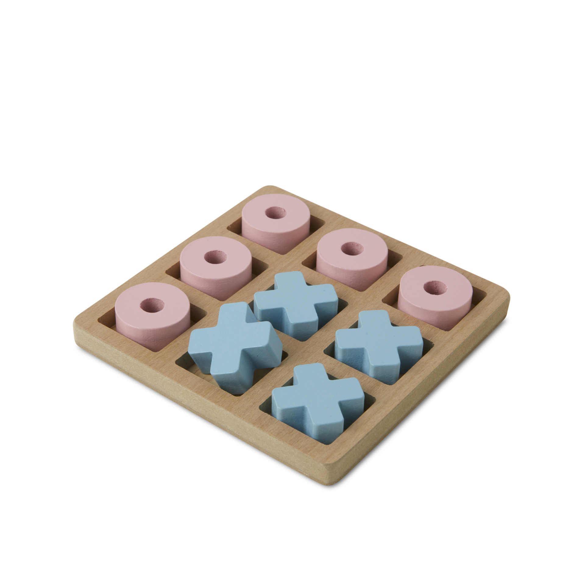 Tris 3D Filetto 3D Gioco da Tavolo in Legno Versione 3D del Classico