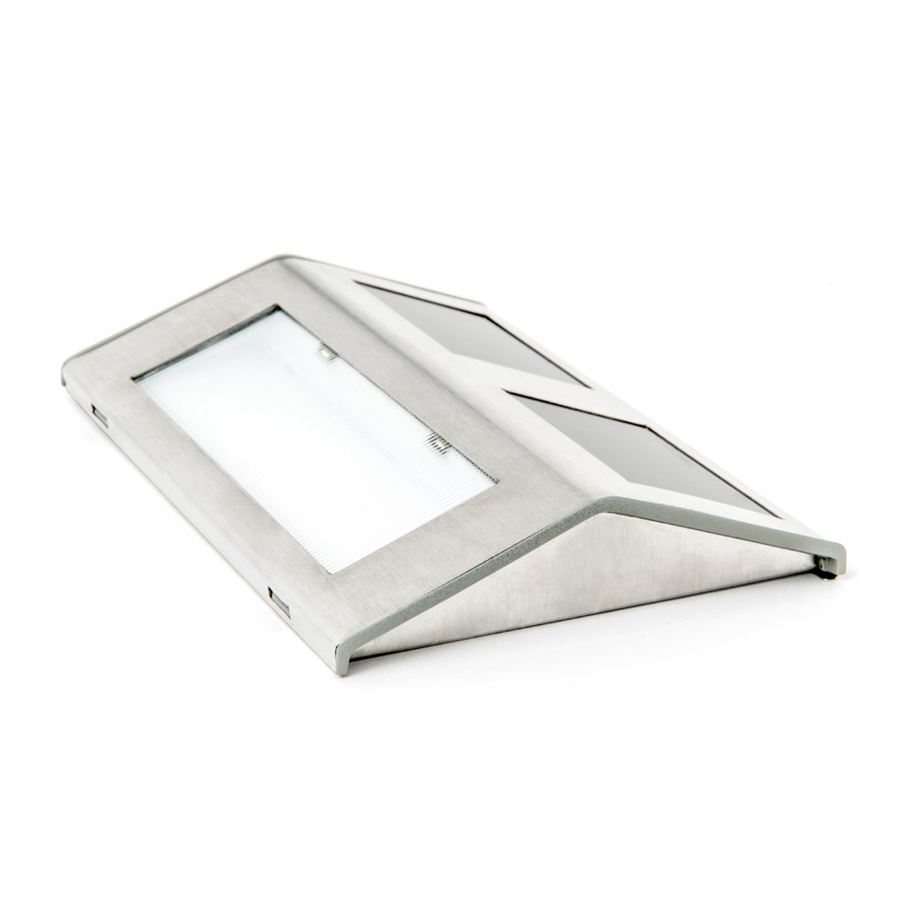 Punto Luce Solare Ultra Sottile 2 Led Smd, , large