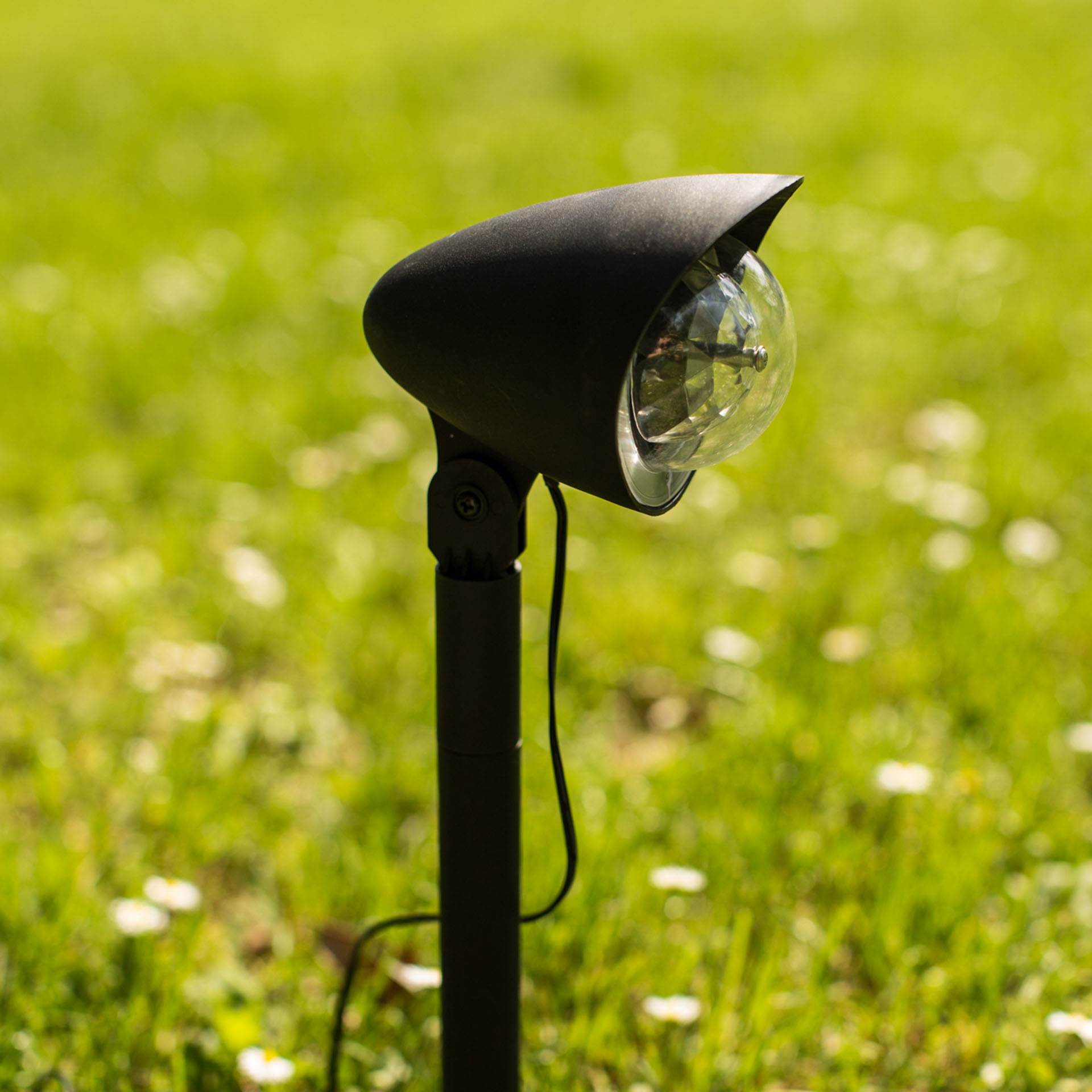 Lampioncino da giardino con giochi di luce telecomandati, , large