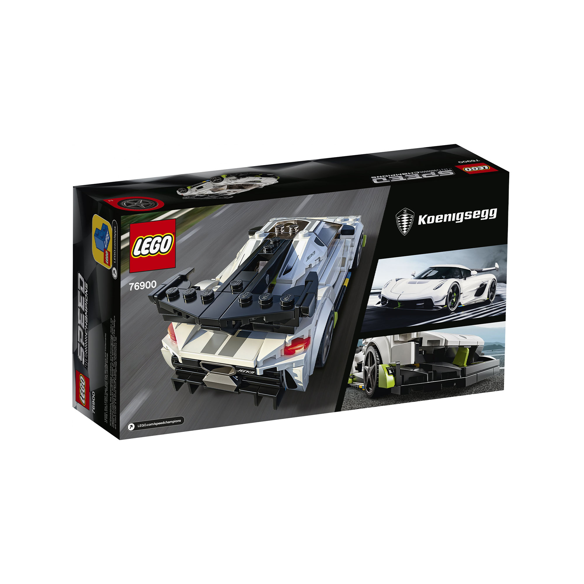 LEGO Speed Champions Koenigsegg Jesko, Auto Sportiva con Minifigure del Pilota,  76900, , large