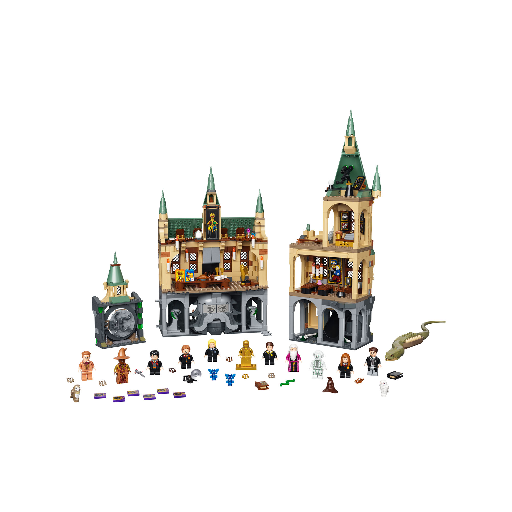LEGO Harry Potter La Camera dei Segreti di Hogwarts, Set Castello con Sala Grand 76389, , large