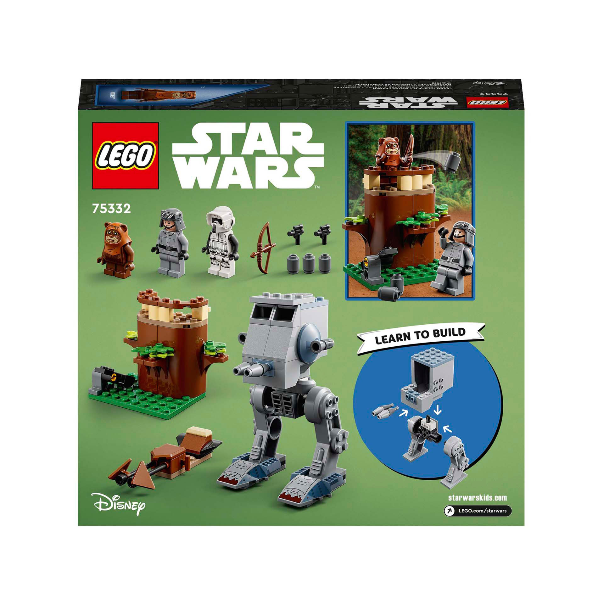 LEGO 75332 Star Wars AT-ST, Modellino da Costruire per Bambini in Età Prescolare 75332, , large