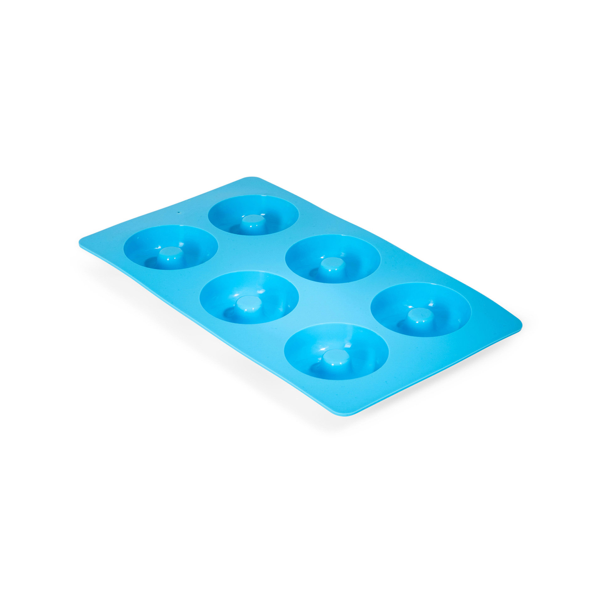 Stampo in silicone per 6 ciambelline, , large