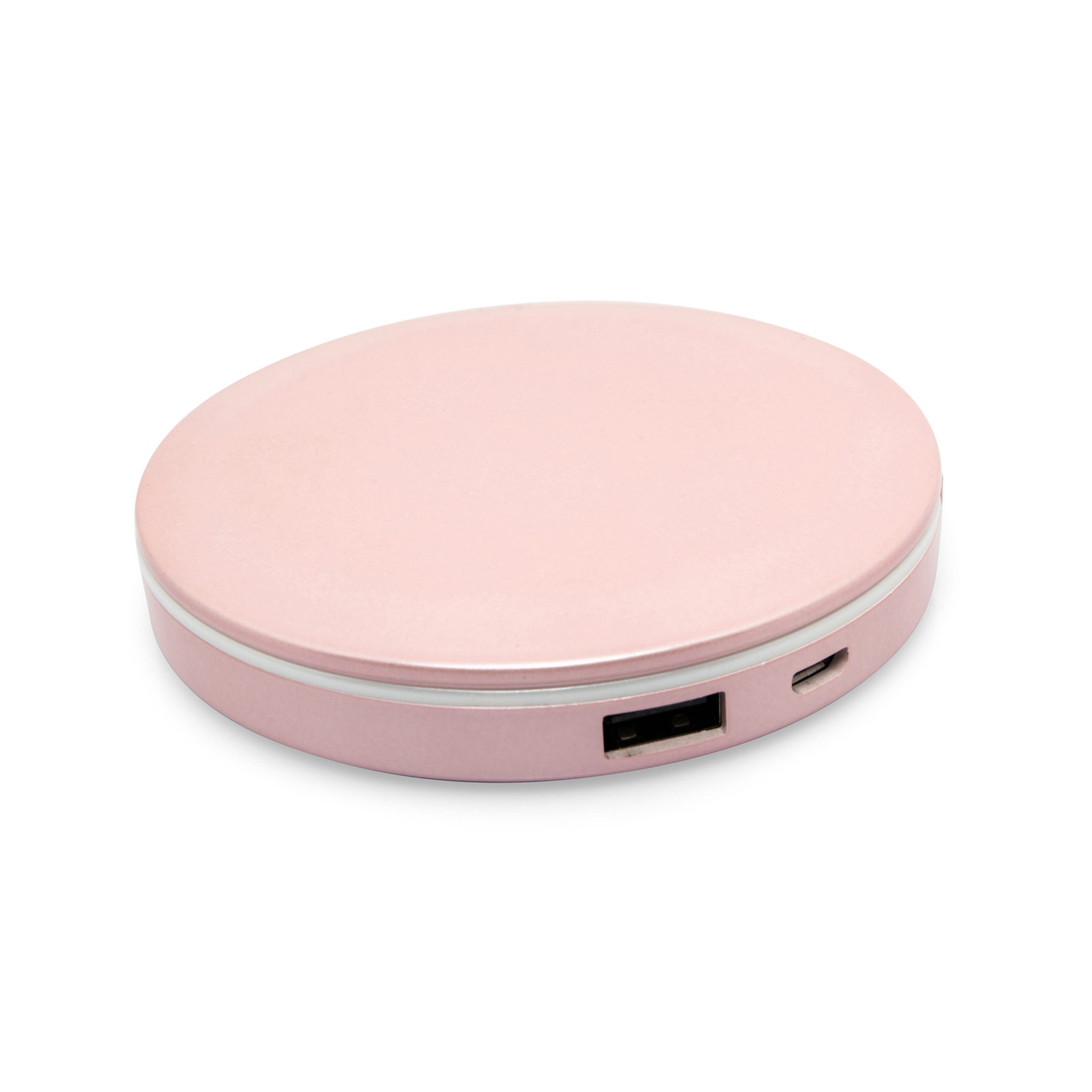 Specchietto Da Borsa Powerbank Con Luce, , large