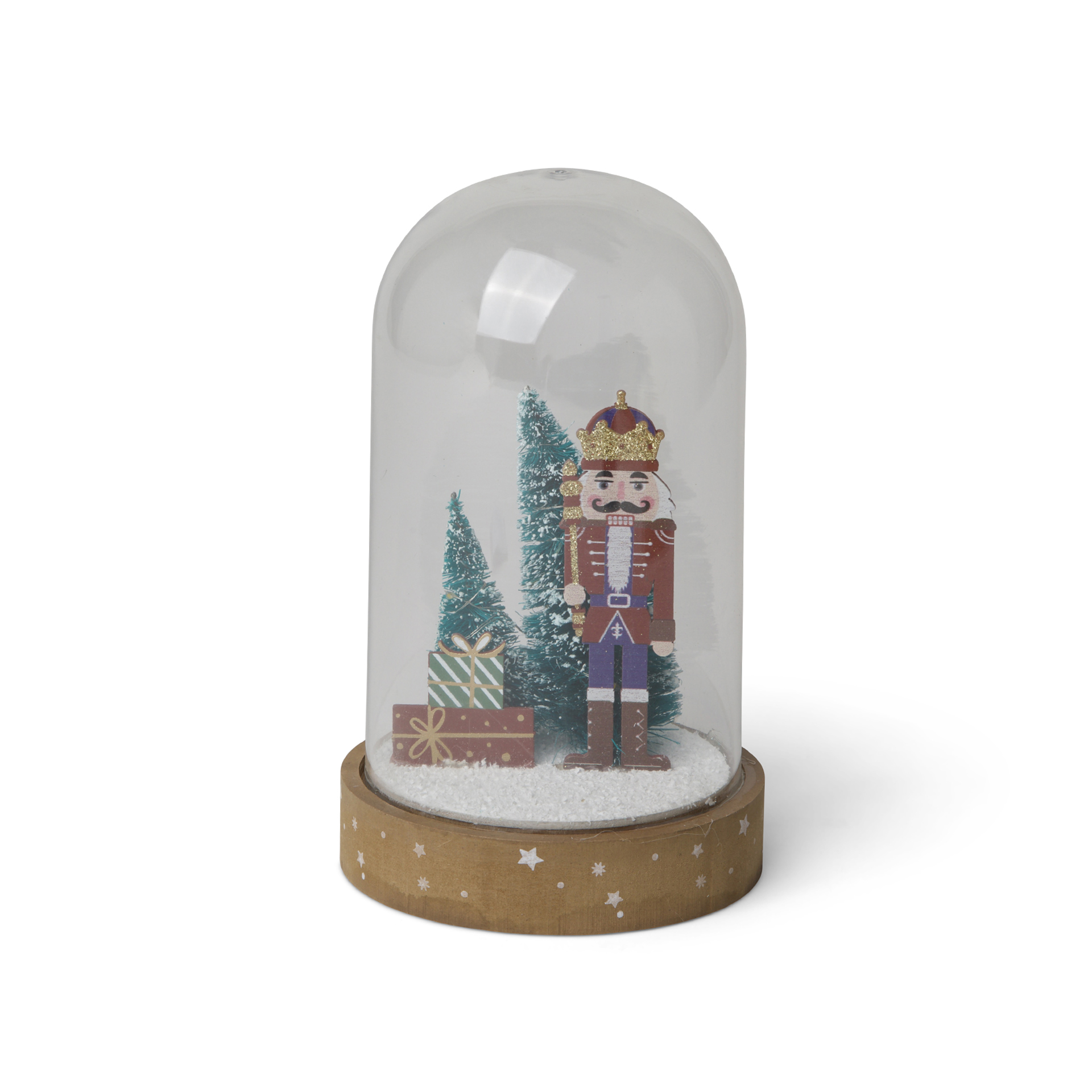Campana Natalizia - Schiaccianoci Con Scettro – Luci A Led, , large