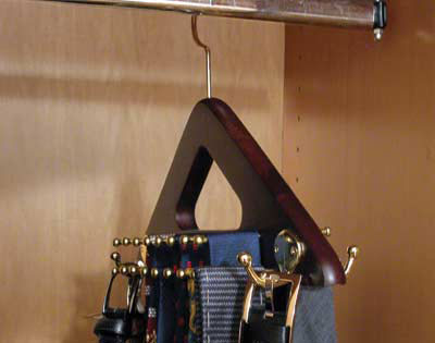 Appendi cinture e cravatte da armadio, , large
