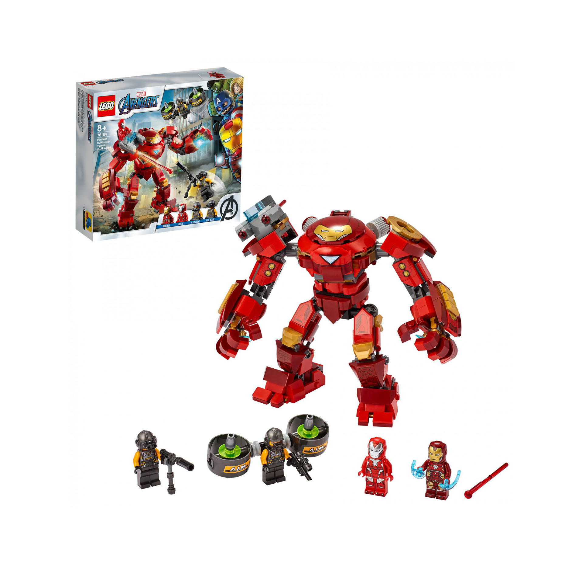 Iron Man Hulkbuster contro l'agente A.I.M. 76164, , large