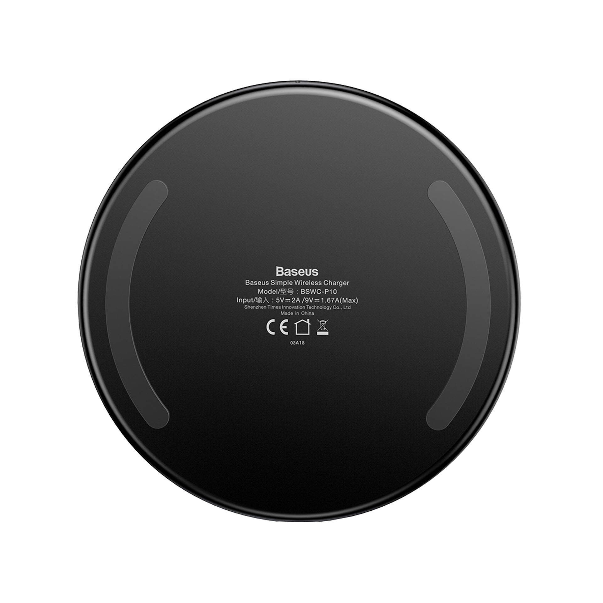 Caricabatterie wireless ultra sottile per smartphone, , large