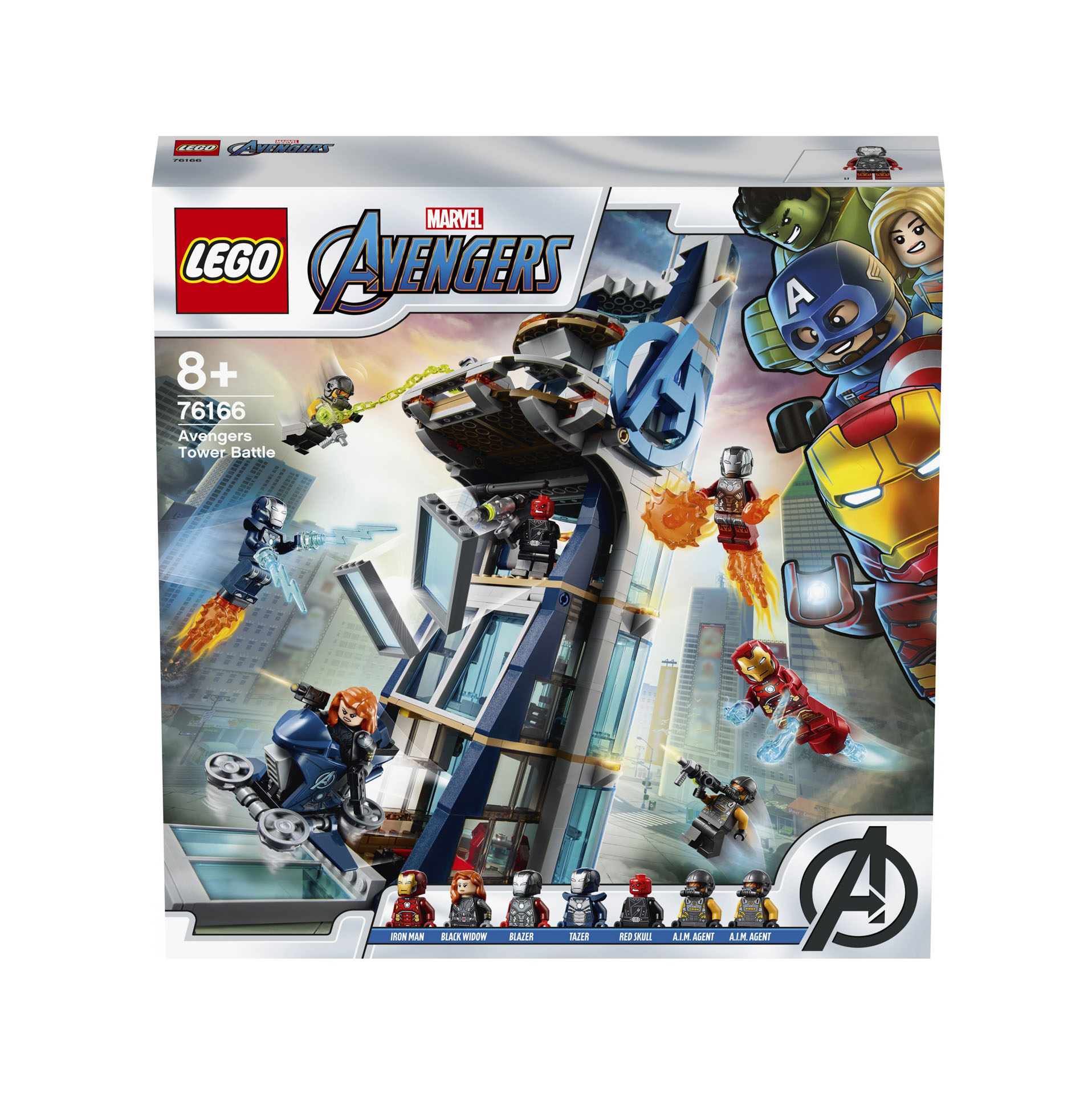 Battaglia sulla torre degli Avengers 76166, , large