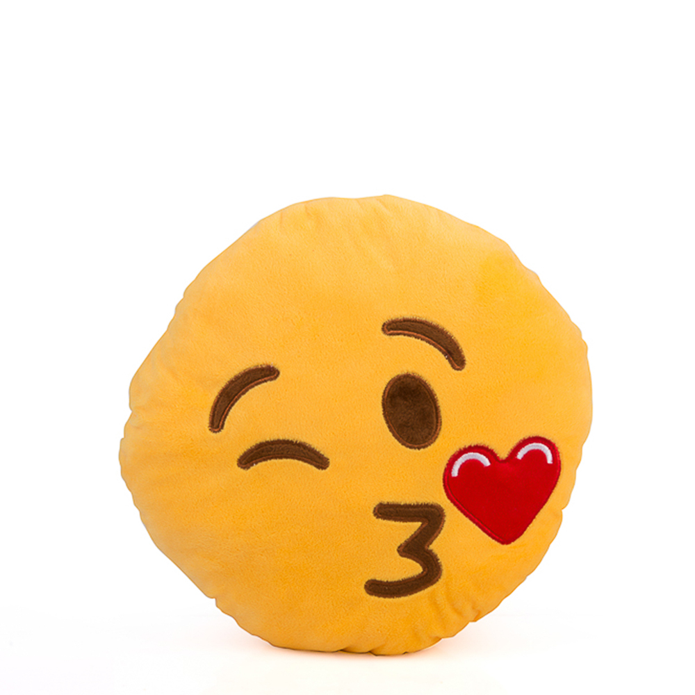 Cuscino emoticon bacio, , large