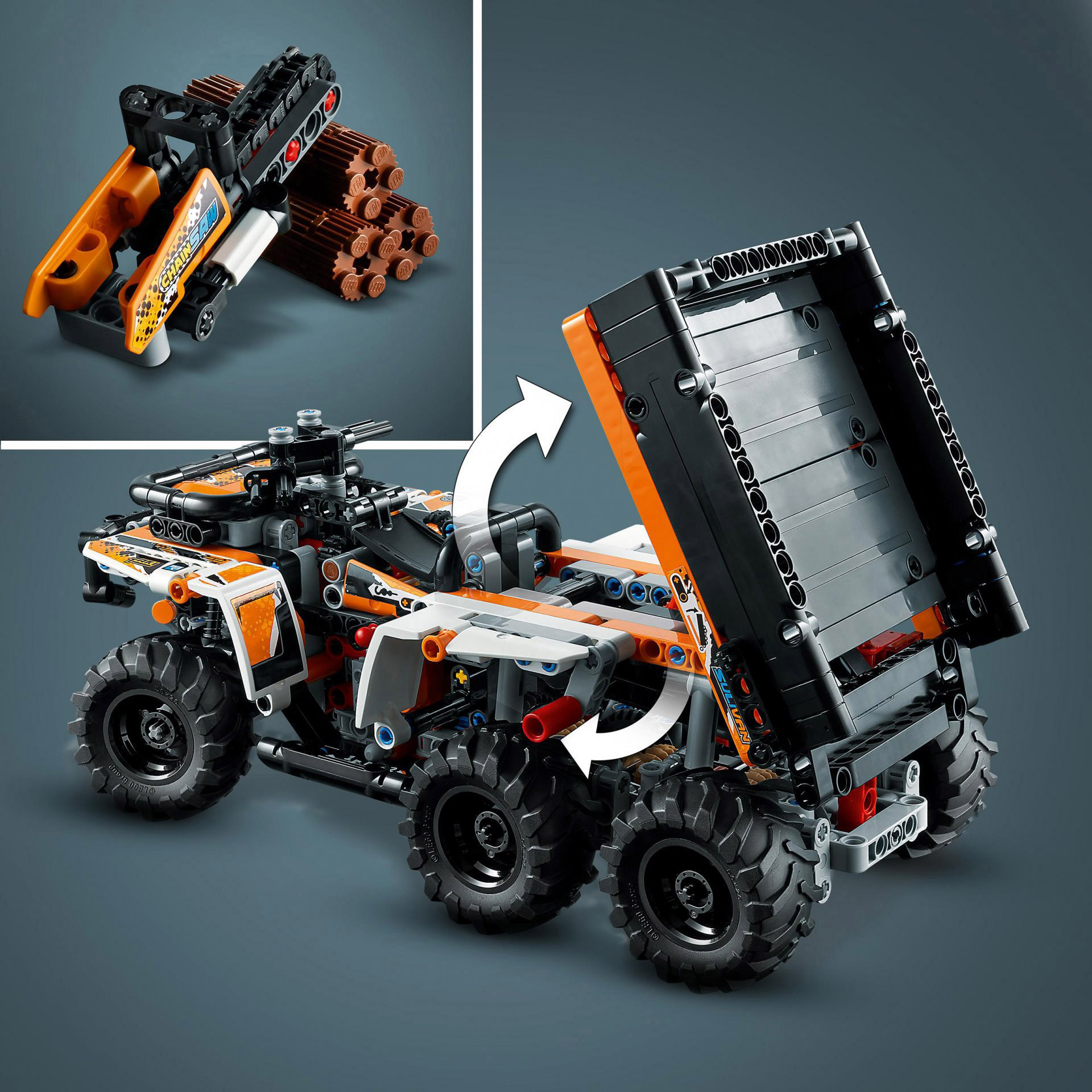 LEGO Technic Fuoristrada, Camion Giocattolo a 6 Ruote, Mattoncini da Costruzione 42139, , large