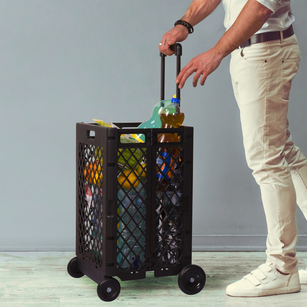 Carrello trolley multiuso pieghevole, , large