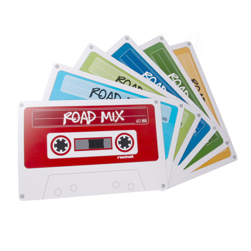 Set 6 tovagliette Cassette, , large
