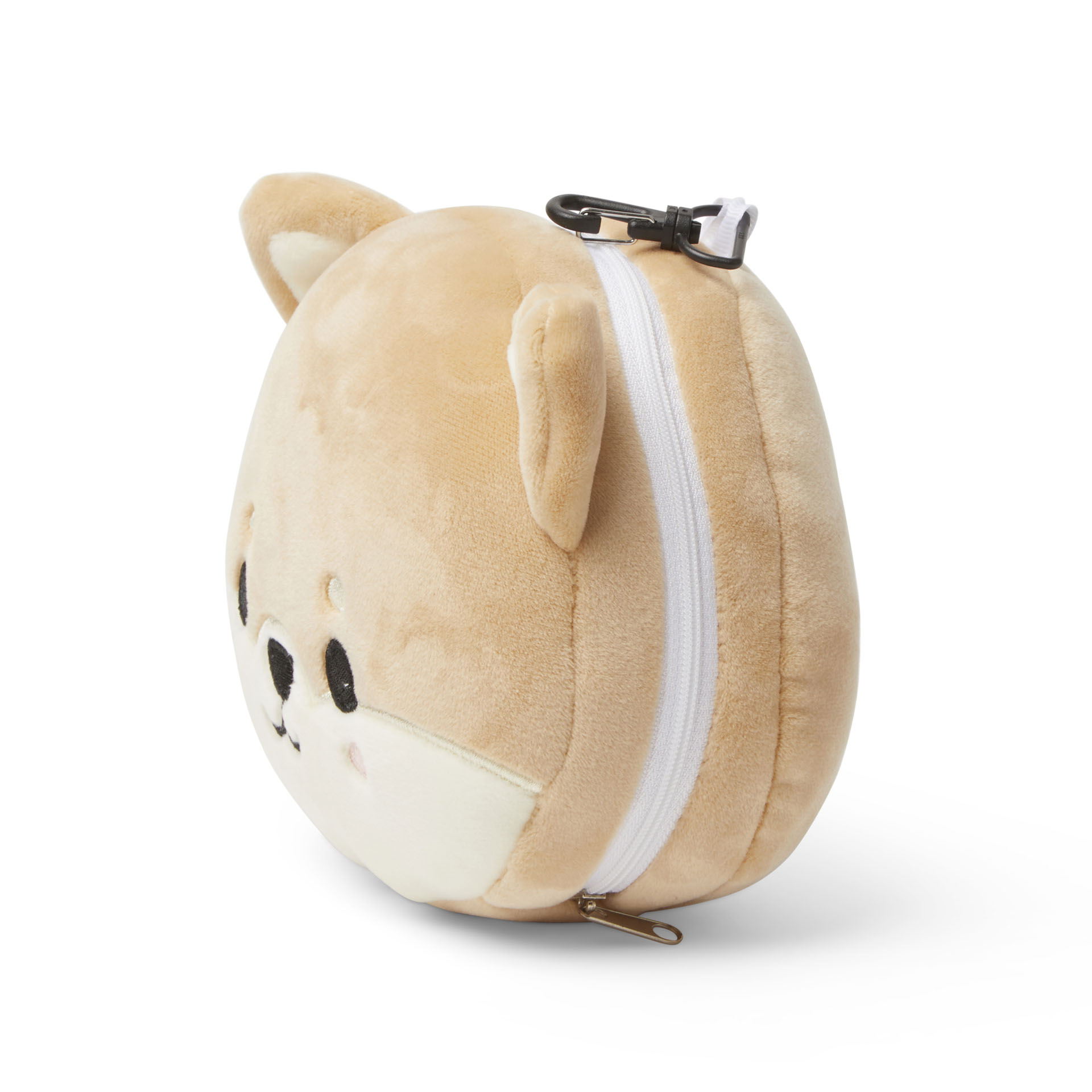 Cuscino da viaggio con maschera per dormire -  Cane shiba, , large