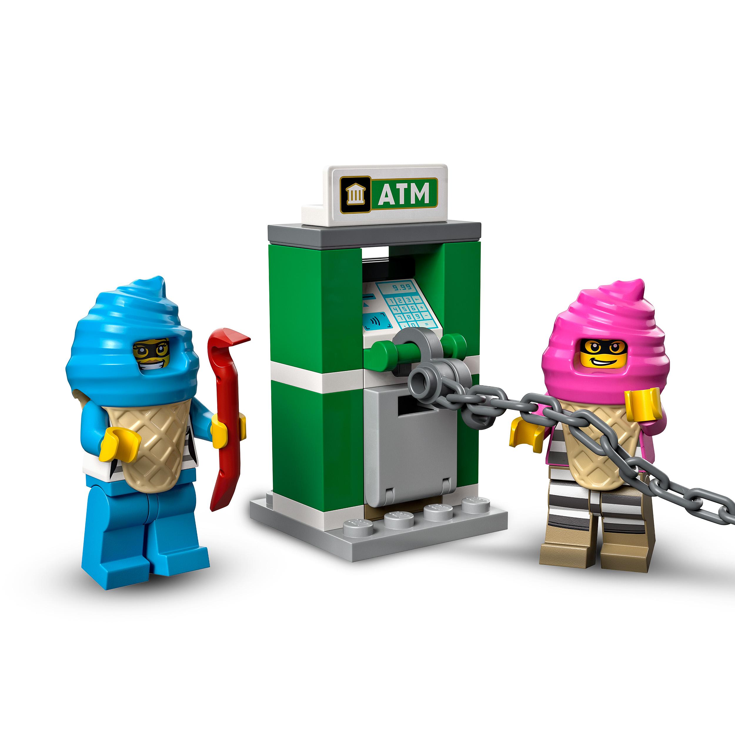 LEGO City Police Il Furgone dei Gelati e l'Inseguimento della Polizia, Set per 60314, , large