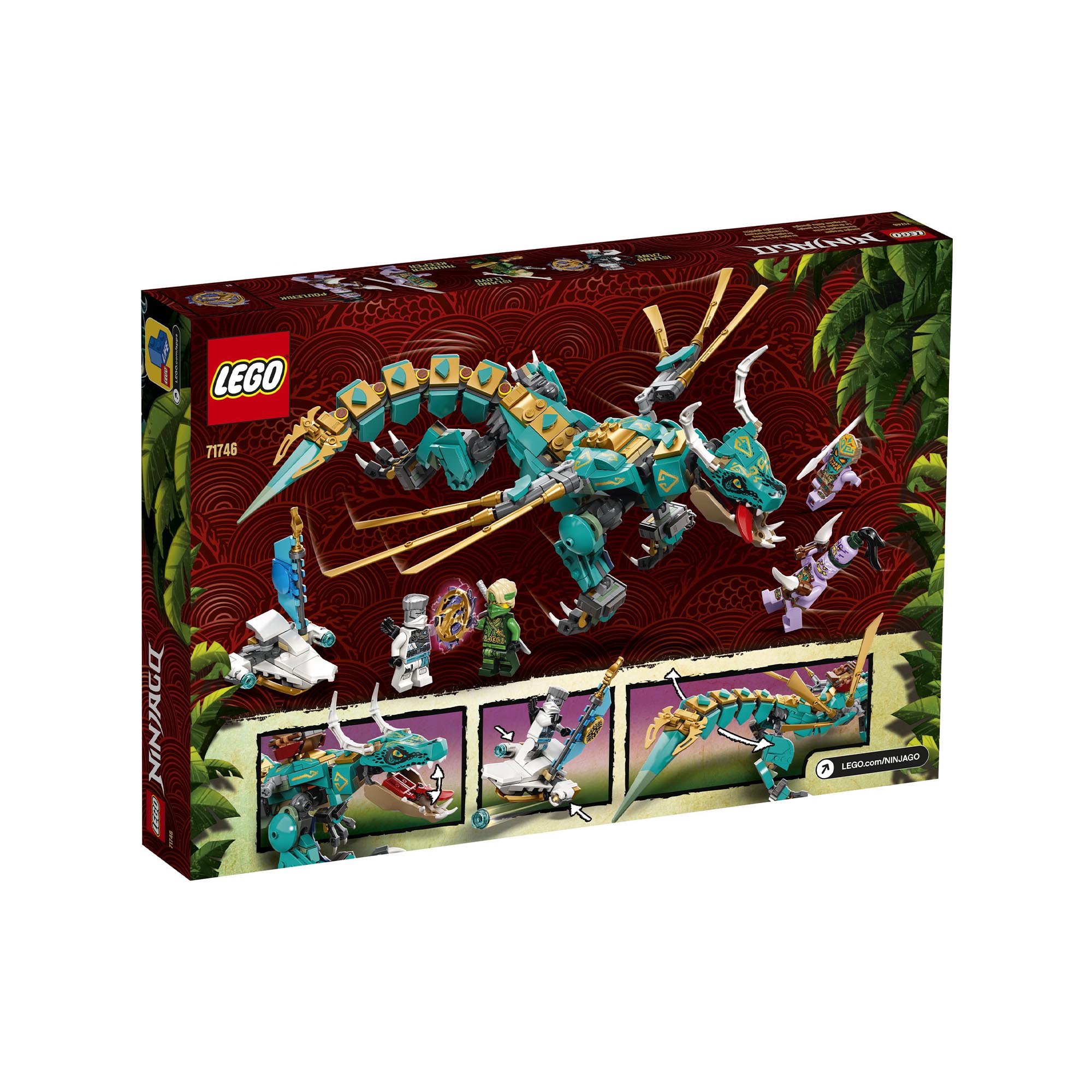 LEGO NINJAGO 71746 DRAGONE DELLA GIUNGLA 