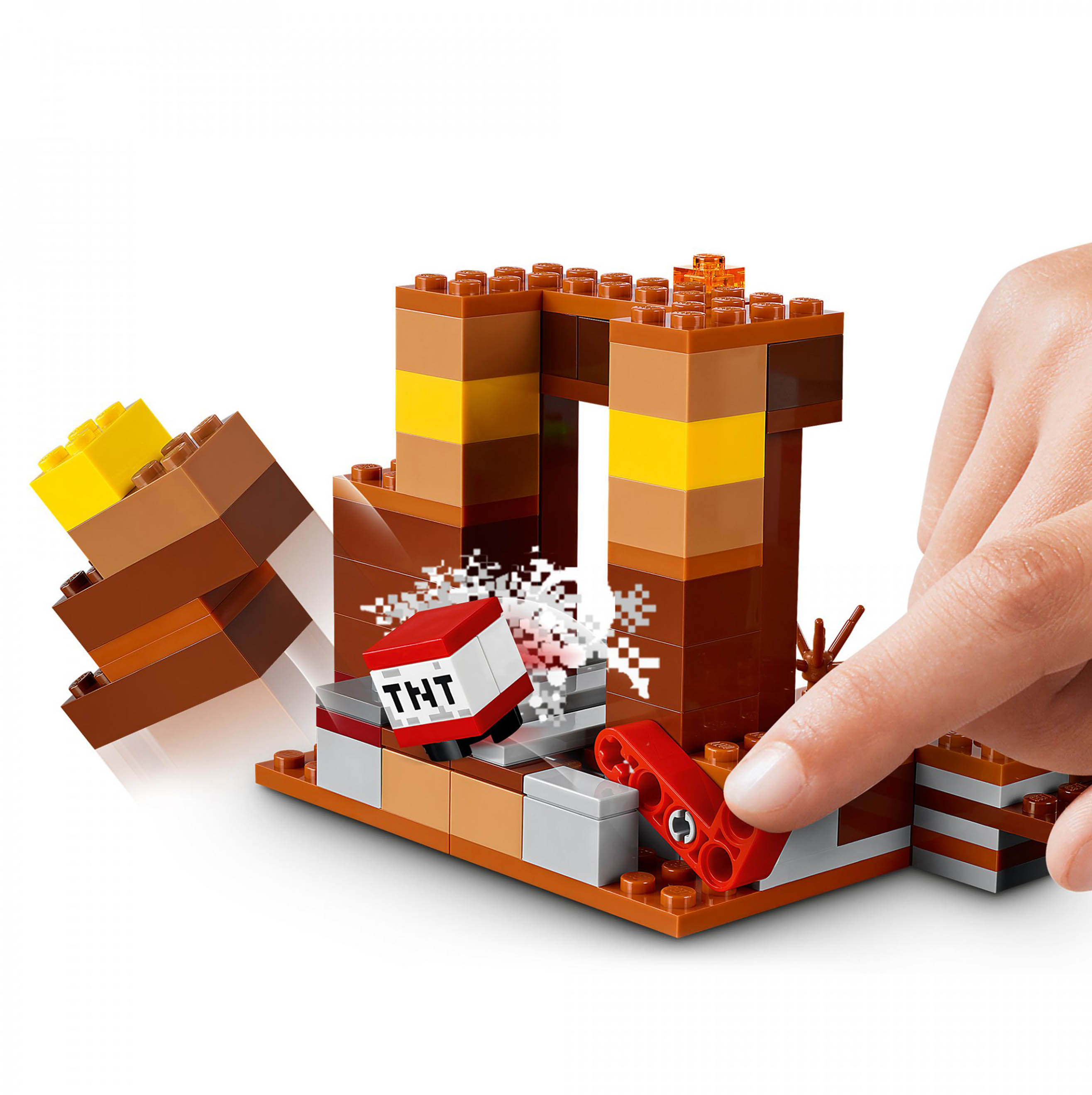 LEGO Minecraft Il Trading Post, Set da Costruzione con Figure di Steve, Scheletr 21167, , large