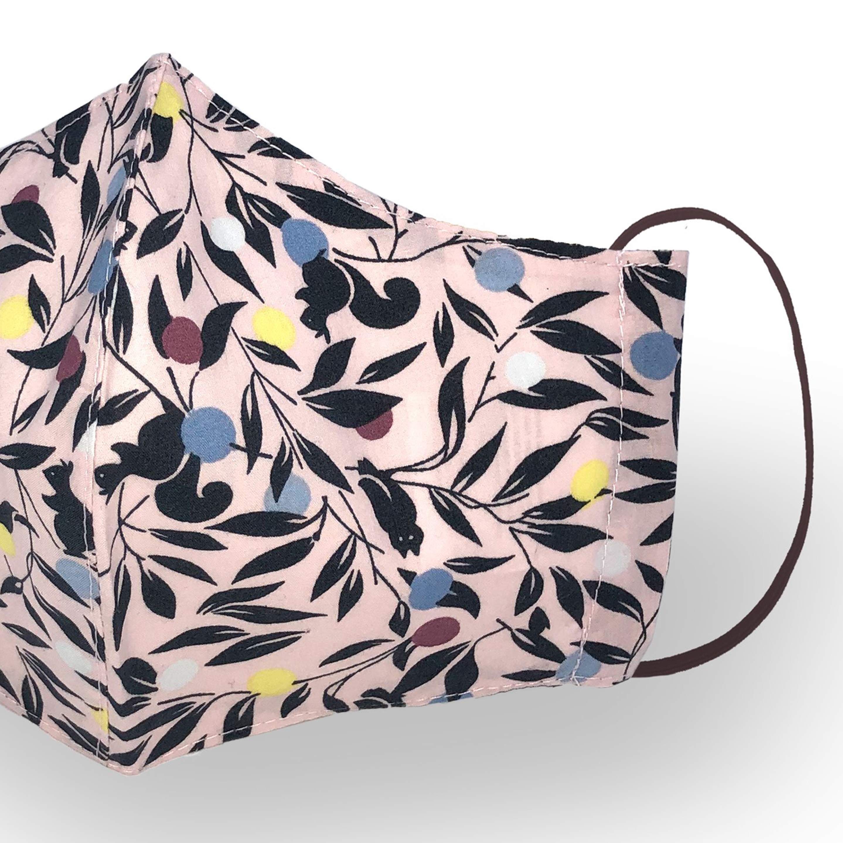 Mascherina in cotone lavabile riutilizzabile set da 2 pz, , large